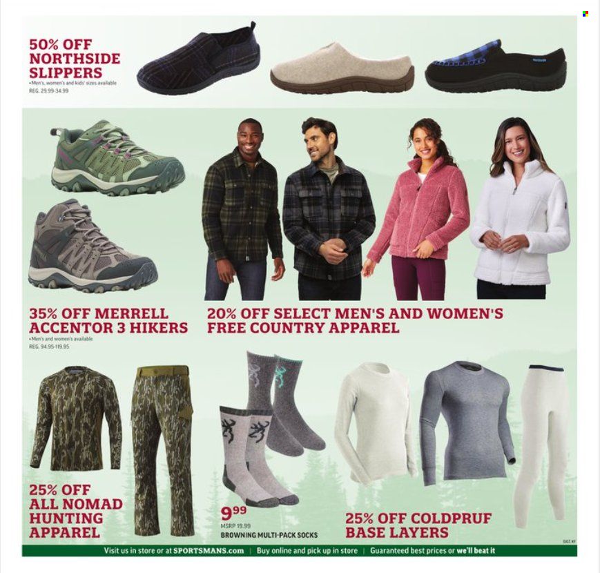 Sportsman's Warehouse Weekly Ad Flyer Specials December 2 to December 8, 2022