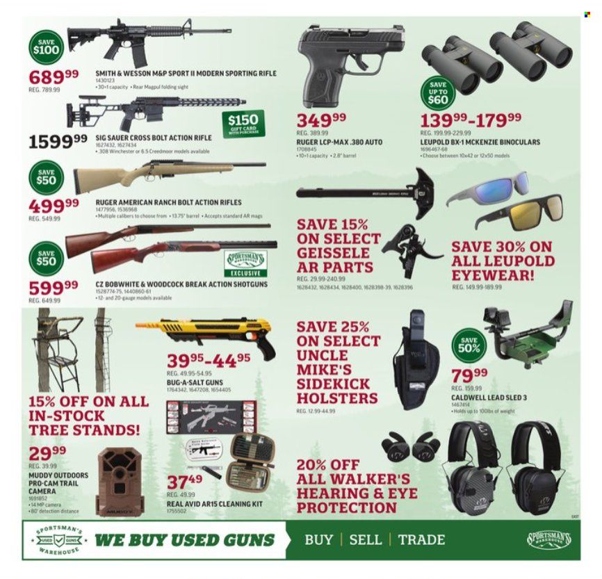 Sportsman's Warehouse Weekly Ad Flyer Specials December 2 to December 8, 2022