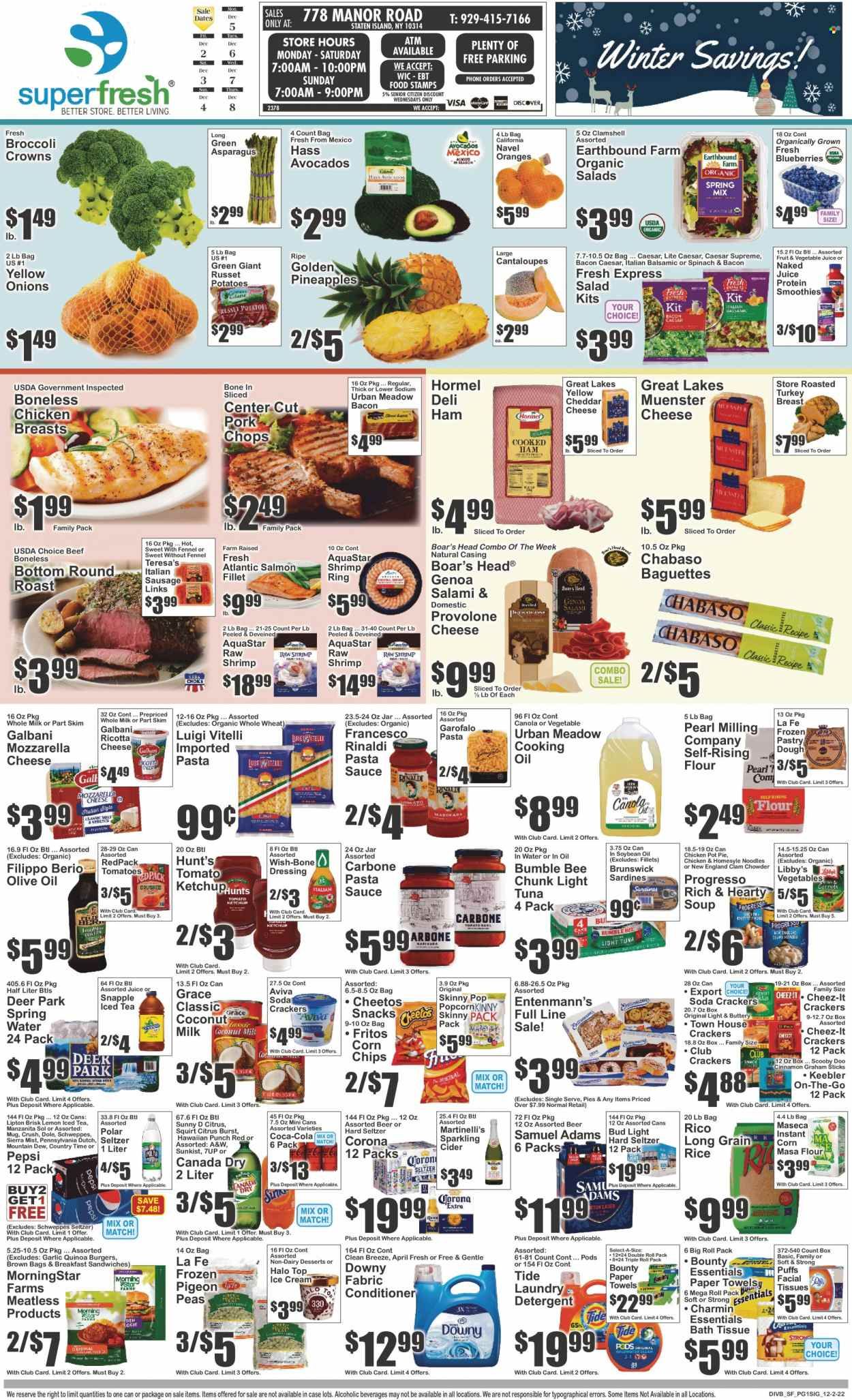 Super Fresh (NY) Weekly Ad Flyer Specials December 2 to December 8, 2022