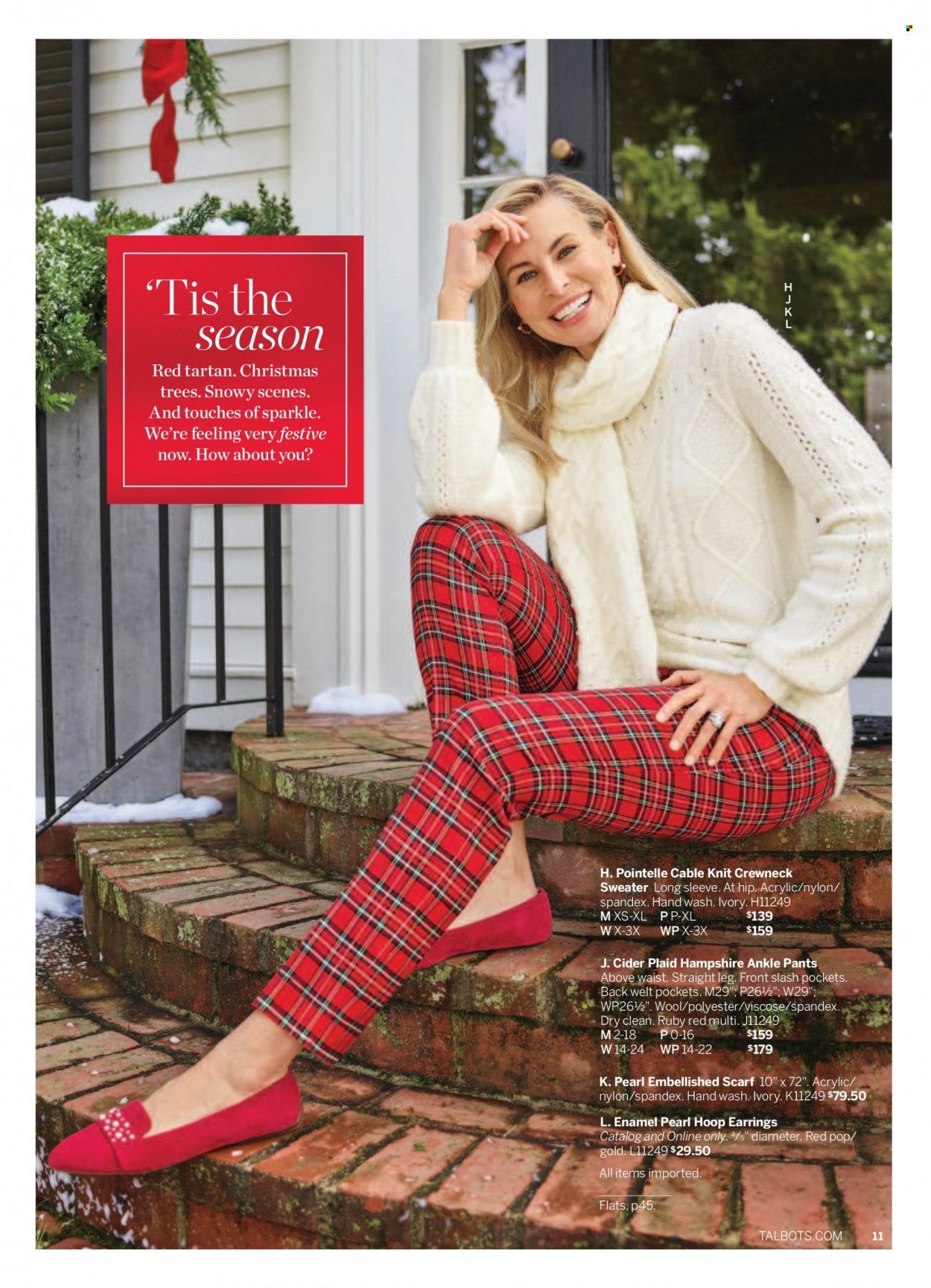 Talbots Weekly Ad Flyer Specials December 1 to December 31, 2022