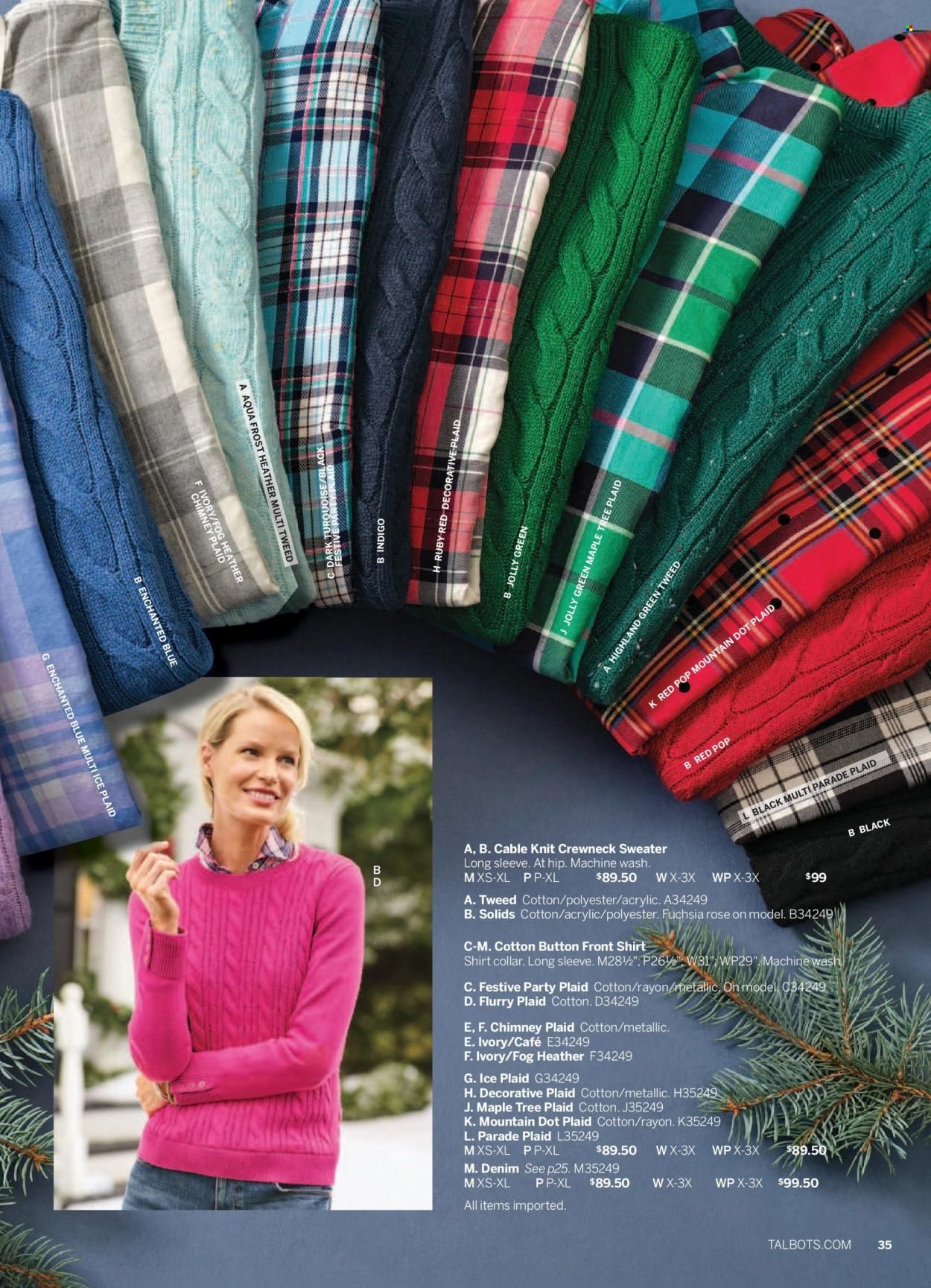 Talbots Weekly Ad Flyer Specials December 1 to December 31, 2022