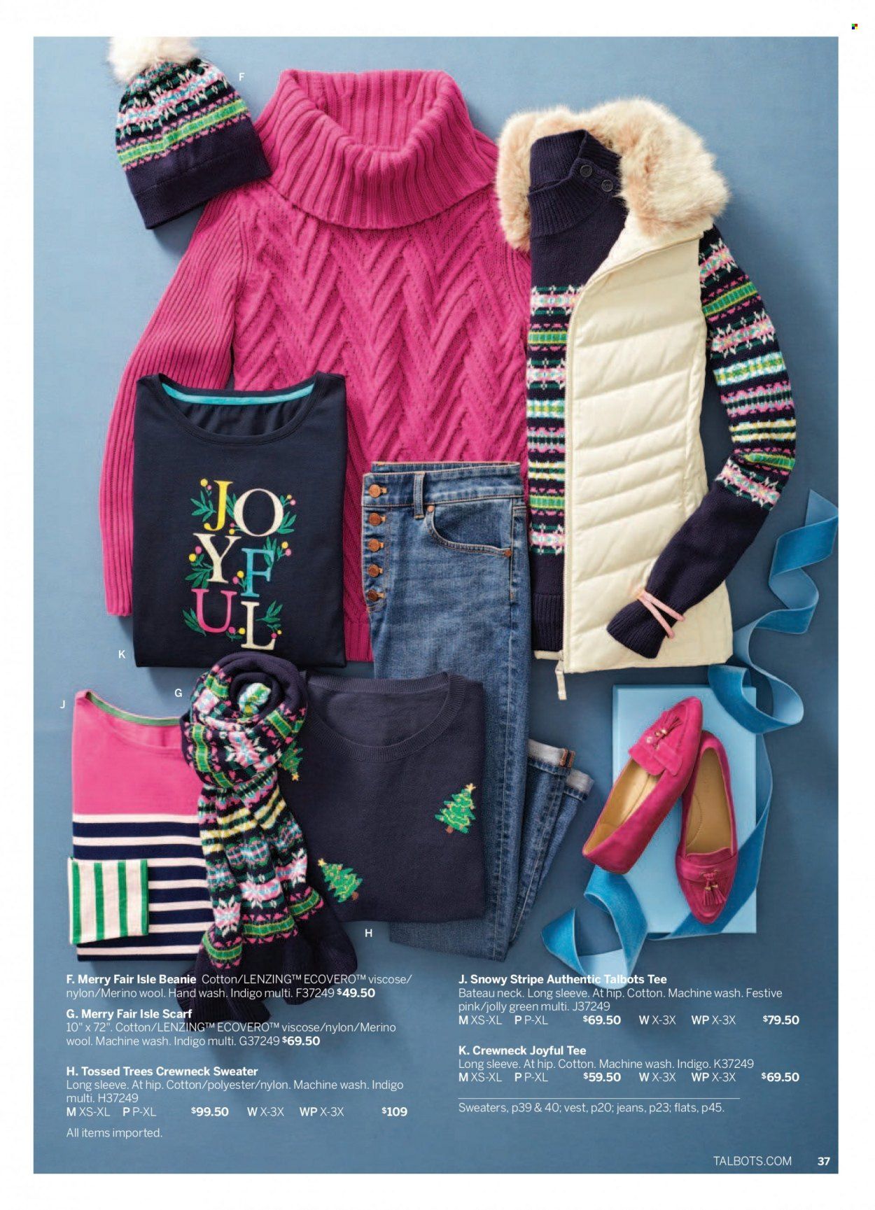 Talbots Weekly Ad Flyer Specials December 1 to December 31, 2022