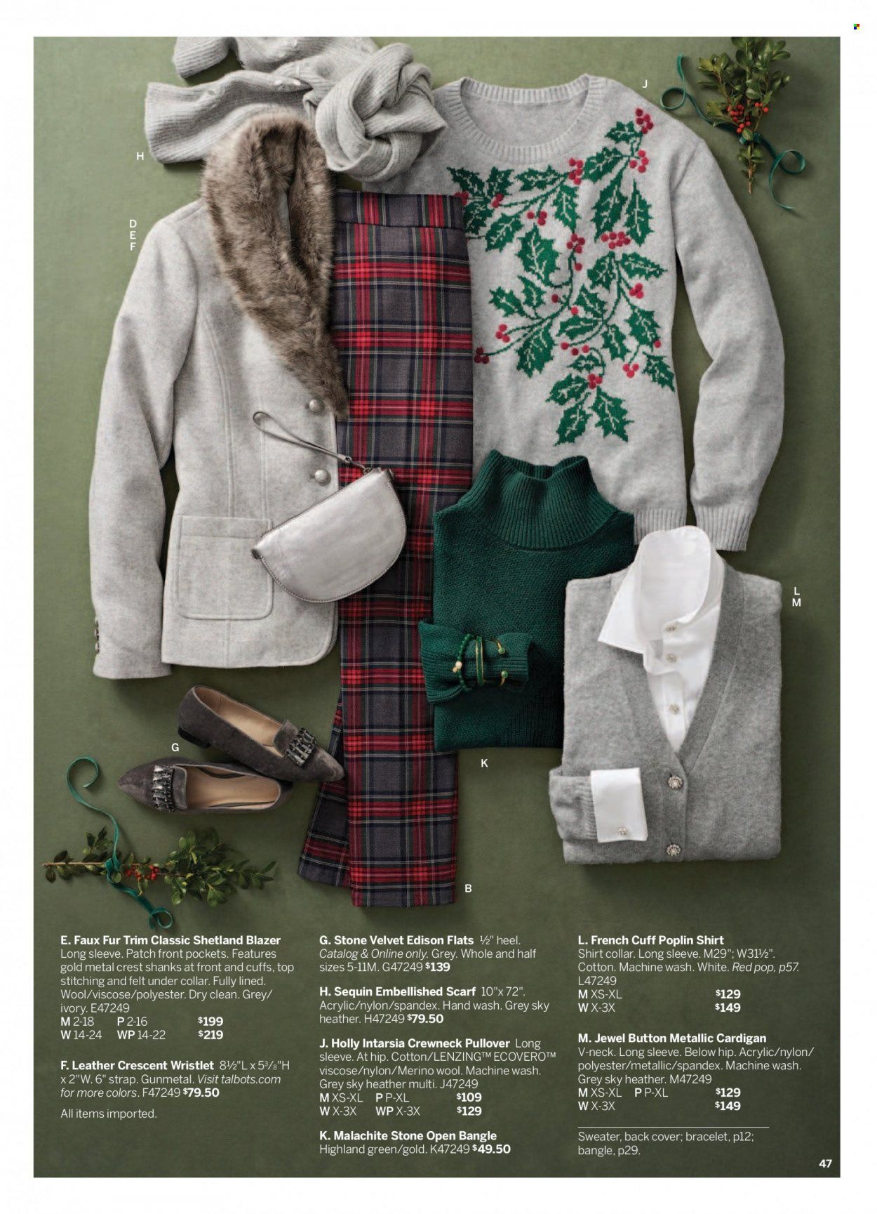 Talbots Weekly Ad Flyer Specials December 1 to December 31, 2022