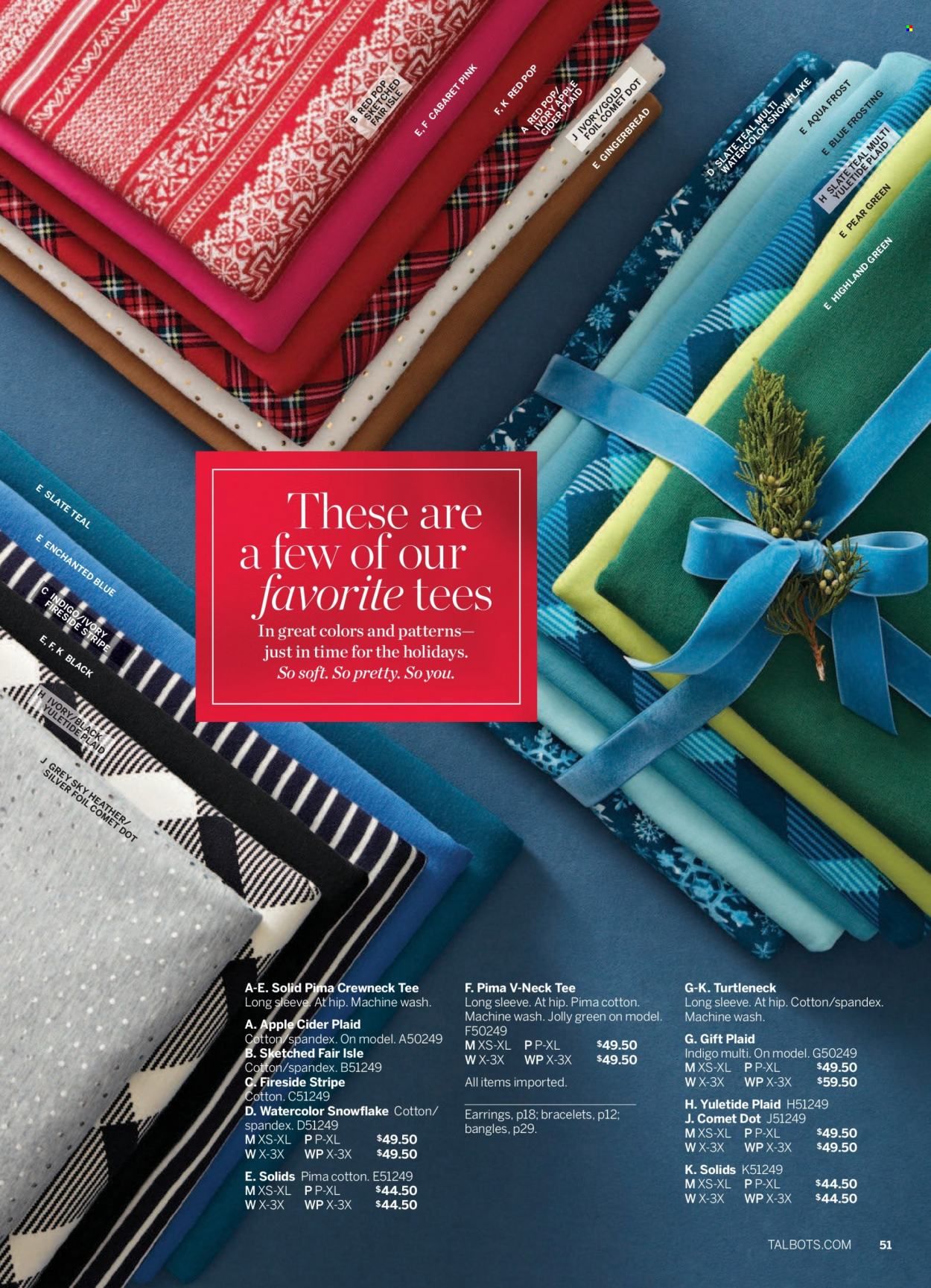 Talbots Weekly Ad Flyer Specials December 1 to December 31, 2022