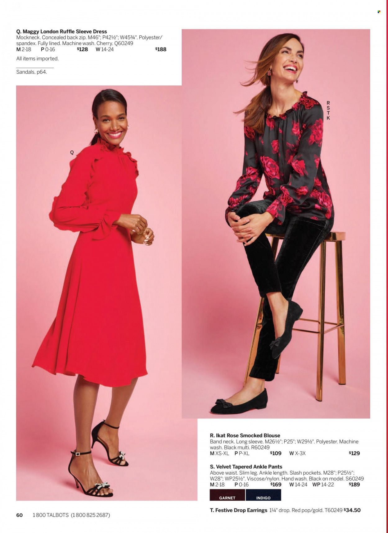 Talbots Weekly Ad Flyer Specials December 1 to December 31, 2022