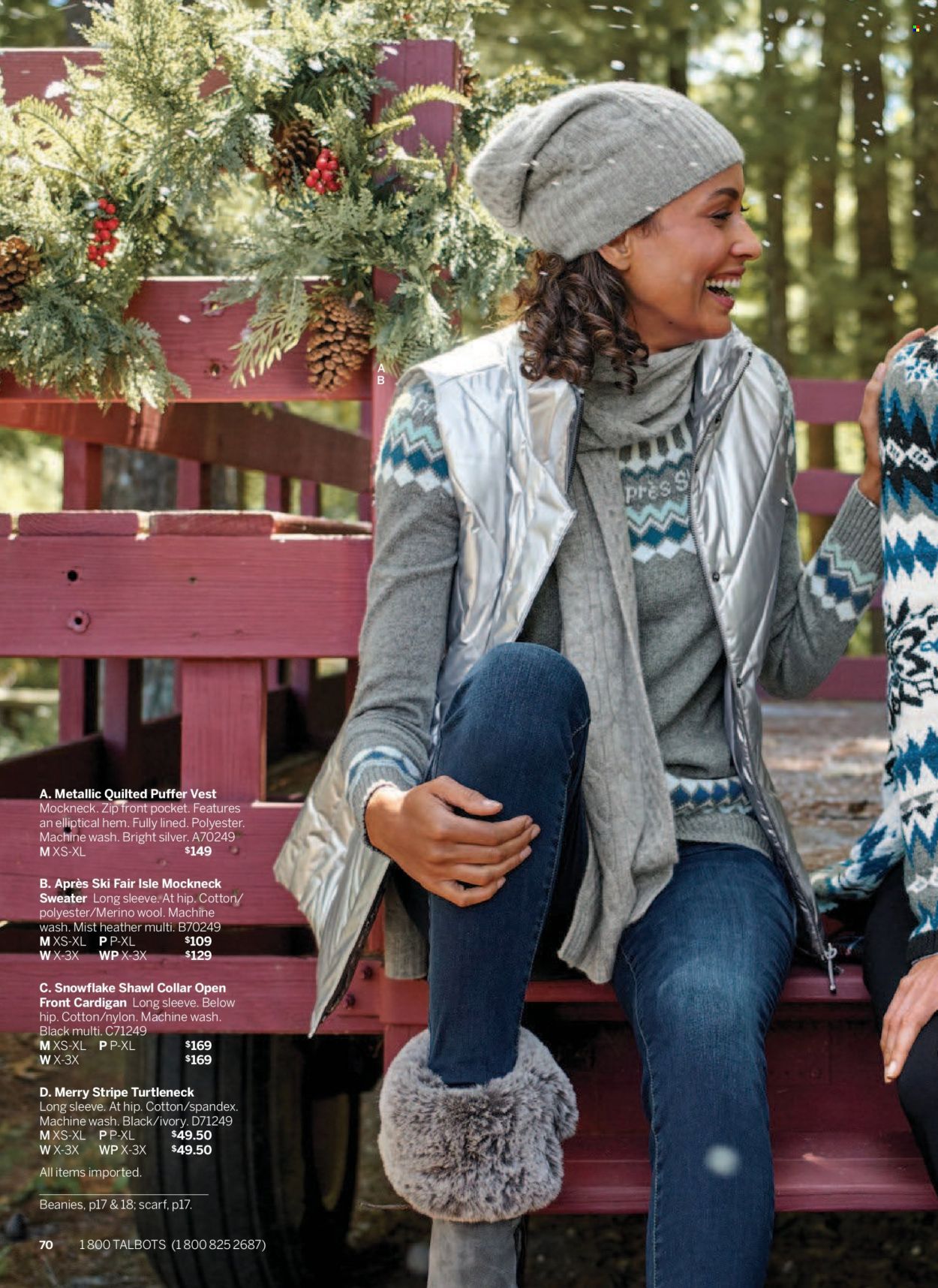 Talbots Weekly Ad Flyer Specials December 1 to December 31, 2022