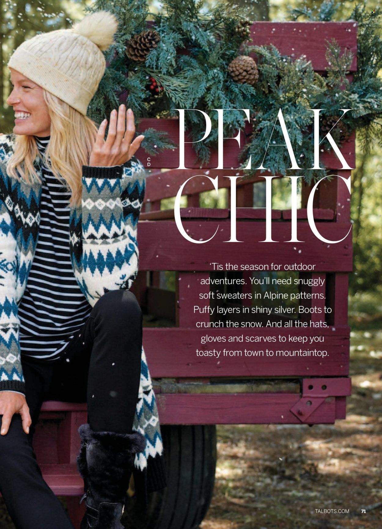 Talbots Weekly Ad Flyer Specials December 1 to December 31, 2022