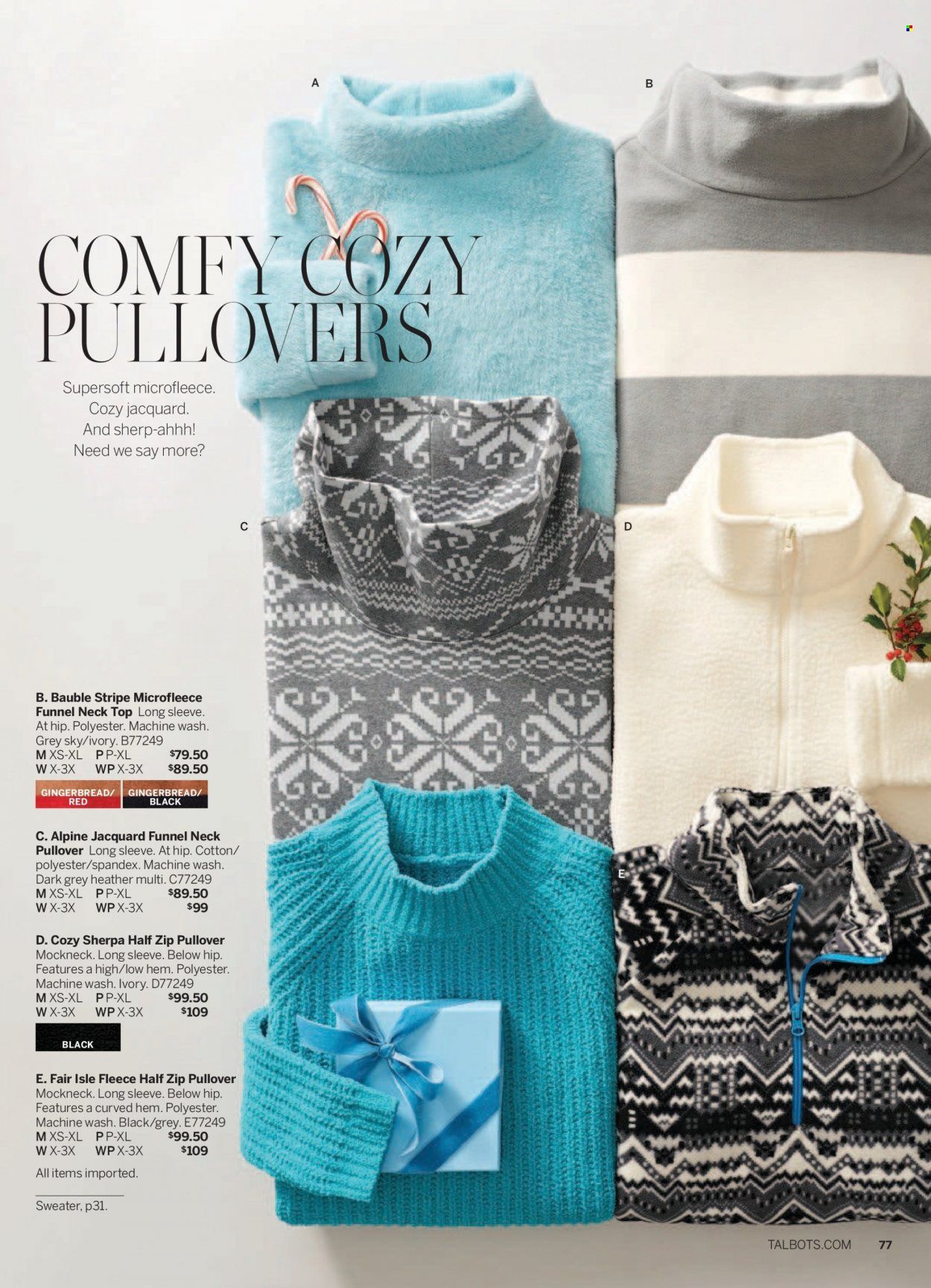 Talbots Weekly Ad Flyer Specials December 1 to December 31, 2022