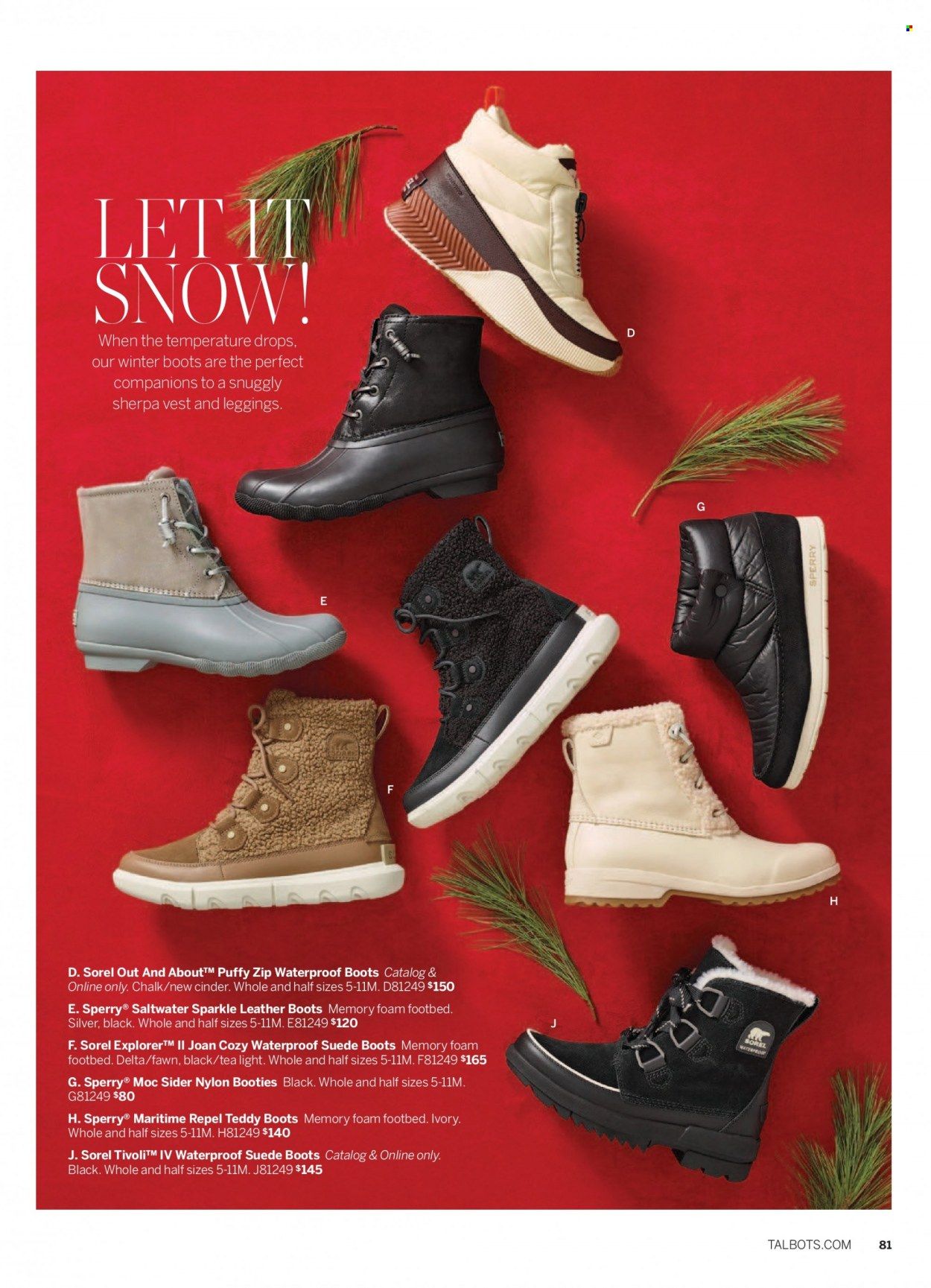 Talbots Weekly Ad Flyer Specials December 1 to December 31, 2022