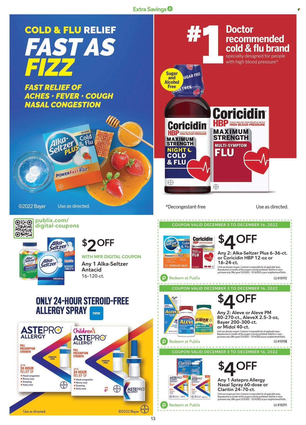 Publix (AL, FL, GA, NC, SC, TN) Weekly Ad Flyer Specials December 3 to December 16, 2022