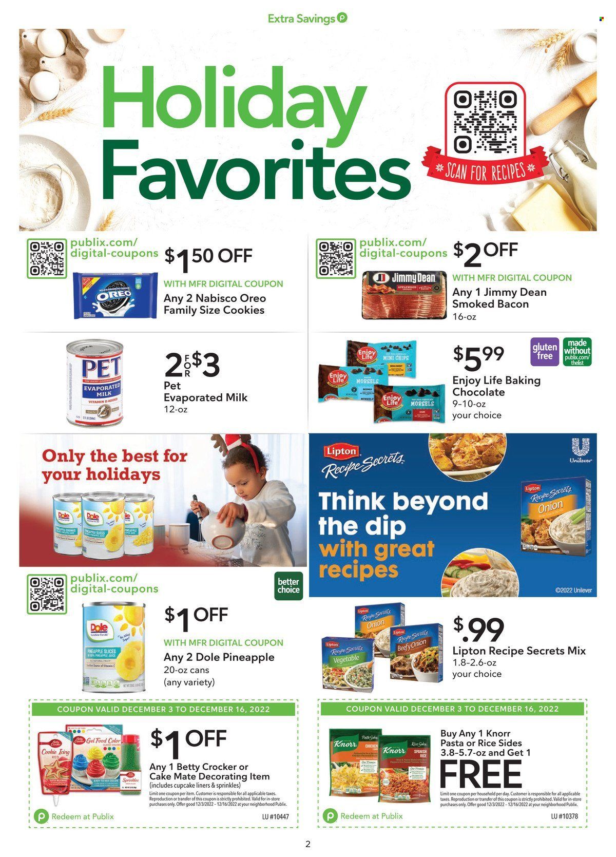 Publix (AL, FL, GA, NC, SC, TN) Weekly Ad Flyer Specials December 3 to December 16, 2022