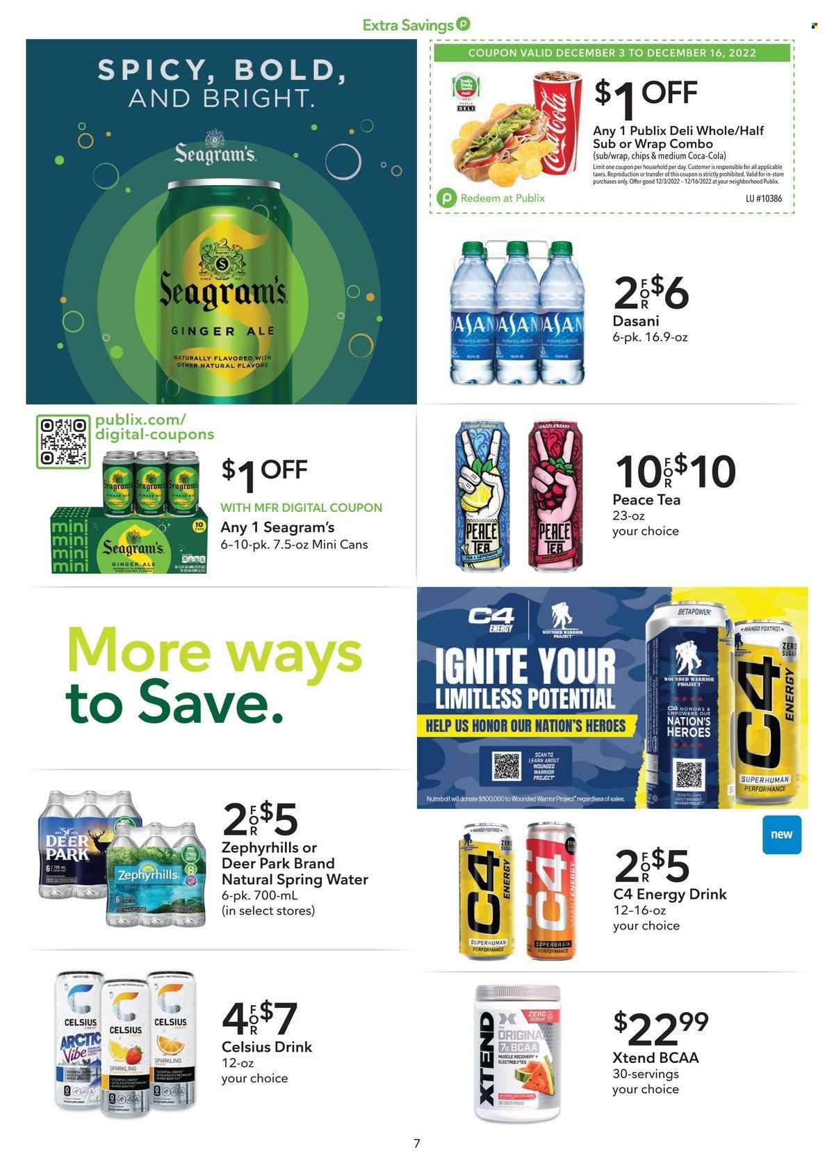 Publix (AL, FL, GA, NC, SC, TN) Weekly Ad Flyer Specials December 3 to December 16, 2022