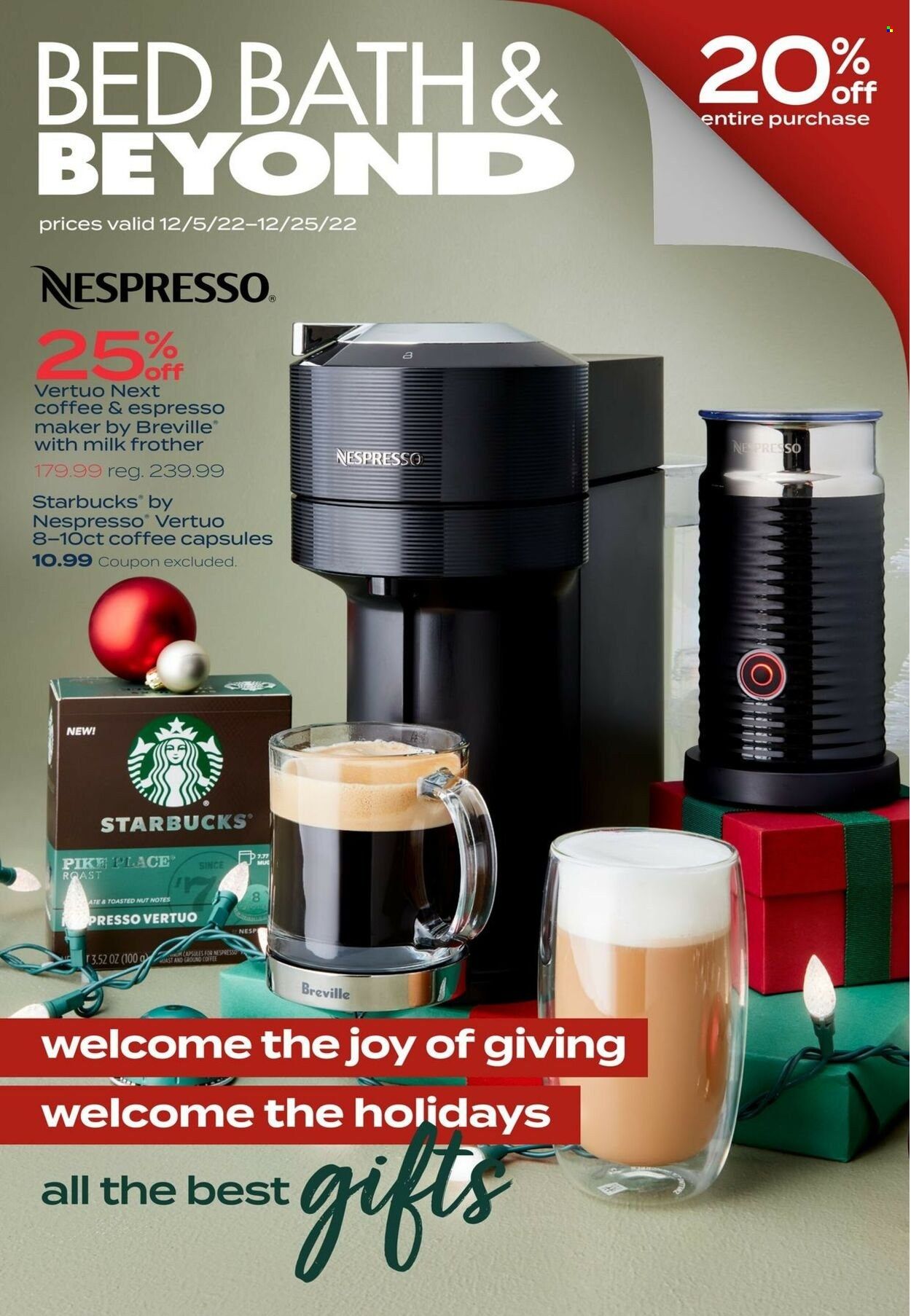 Bed Bath & Beyond Weekly Ad Flyer Specials December 5 to December 25, 2022
