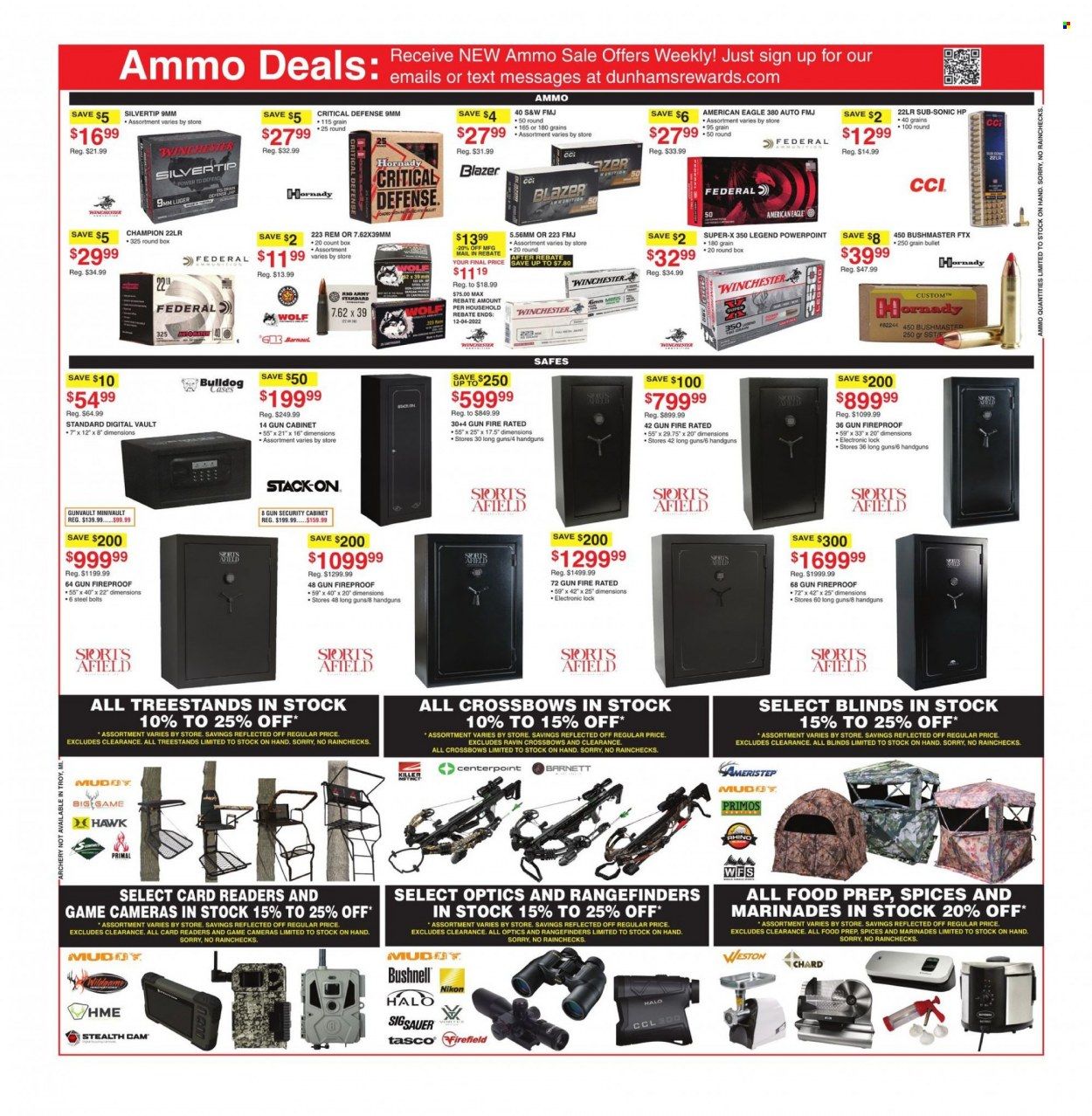 Dunham's Sports (WI) Weekly Ad Flyer Specials December 3 to December 8, 2022