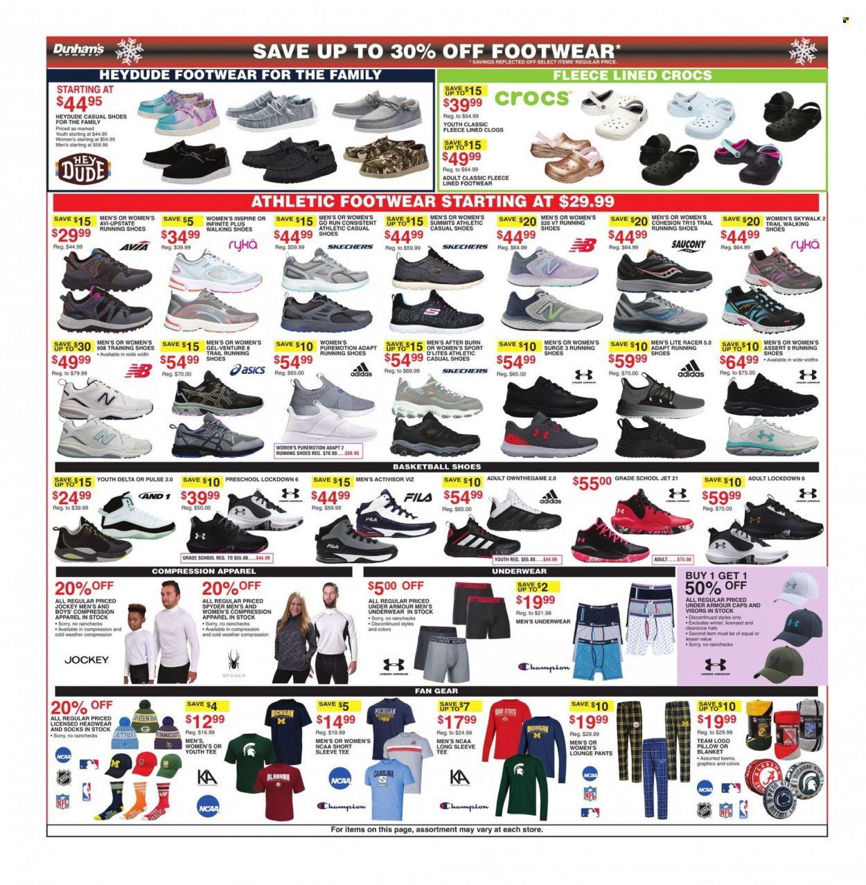Dunham's Sports (PA) Weekly Ad Flyer Specials December 3 to December 8, 2022