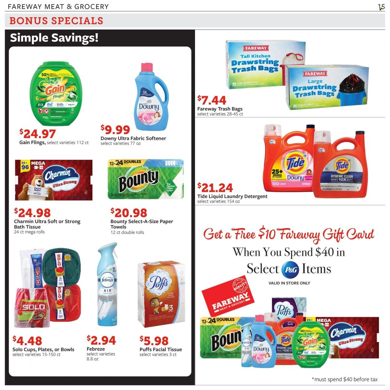 Fareway (IA) Weekly Ad Flyer Specials December 5 to December 10, 2022