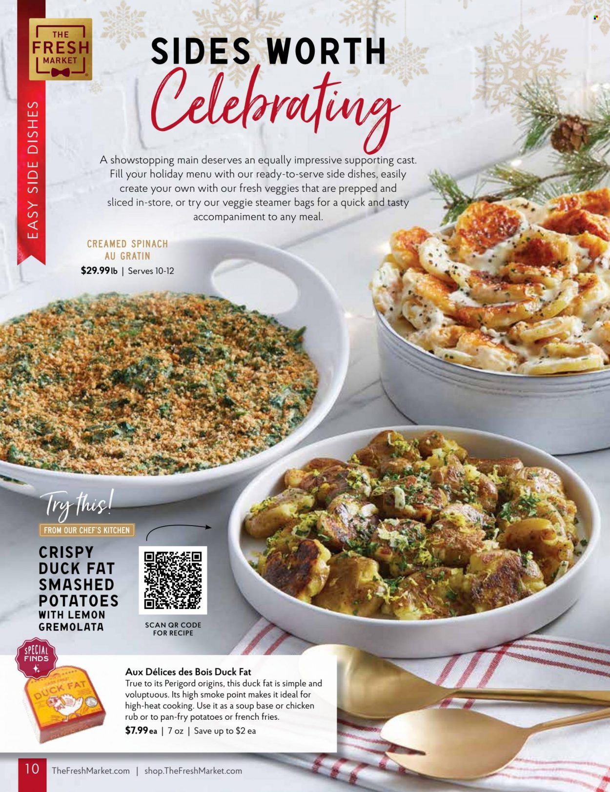 The Fresh Market Weekly Ad Flyer Specials November 30 to January 3, 2023