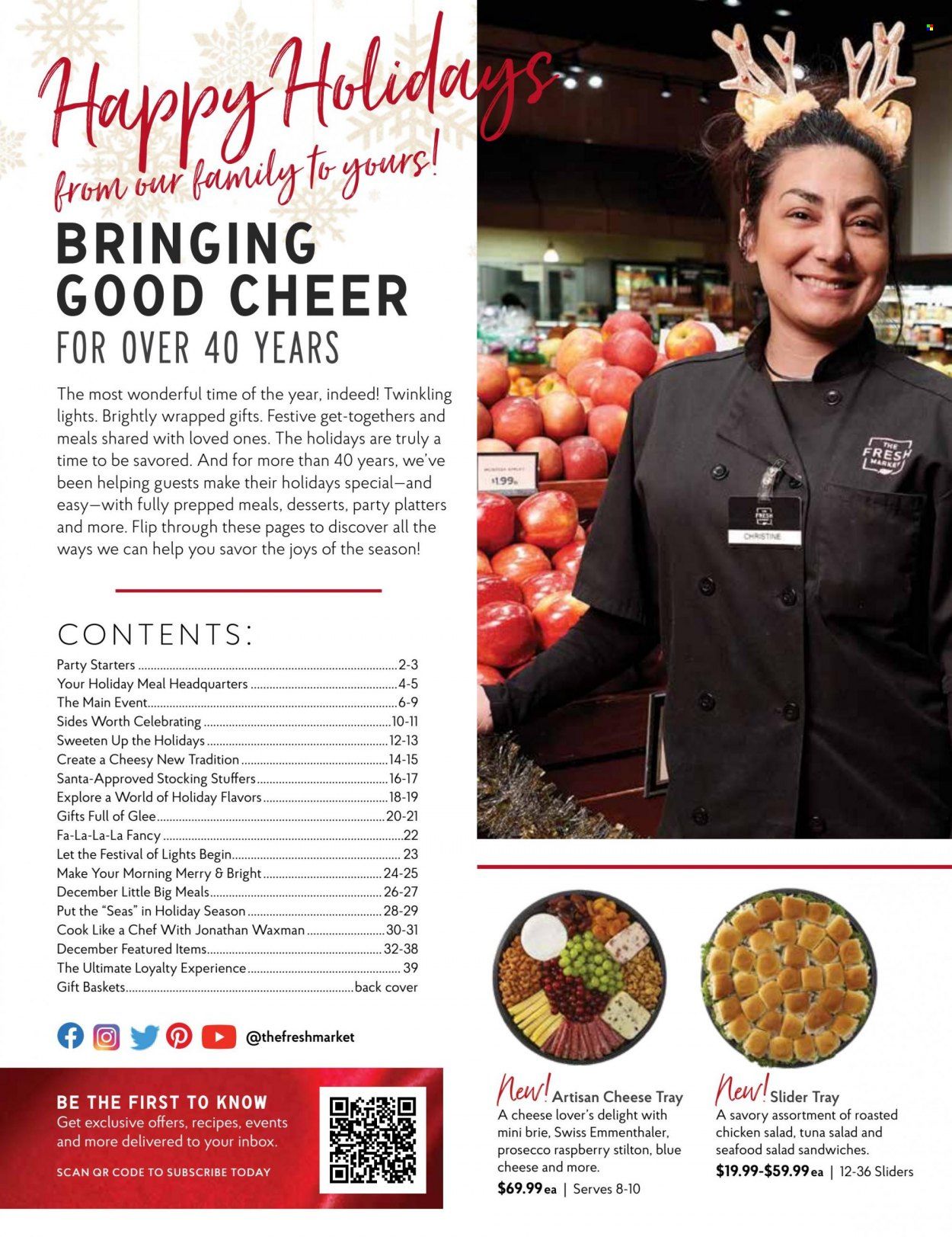 The Fresh Market Weekly Ad Flyer Specials November 30 to January 3, 2023