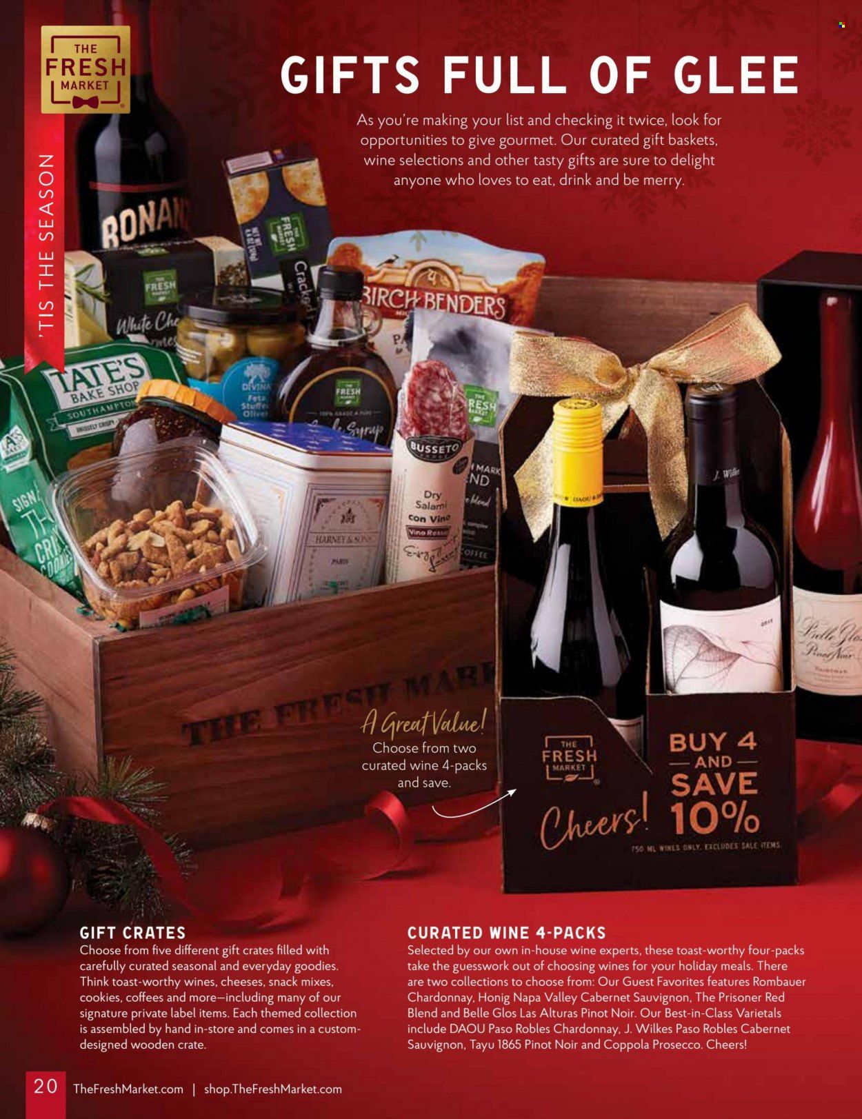 The Fresh Market Weekly Ad Flyer Specials November 30 to January 3, 2023