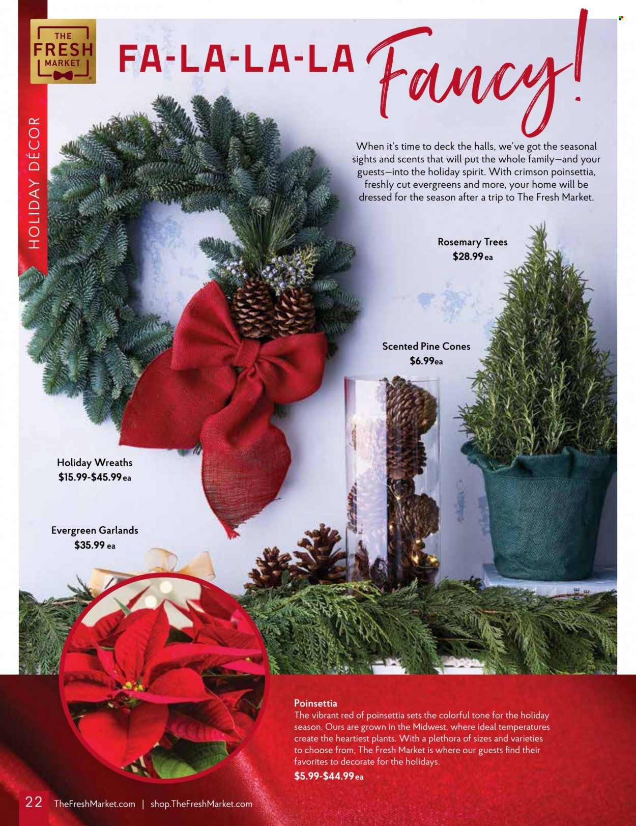 The Fresh Market Weekly Ad Flyer Specials November 30 to January 3, 2023