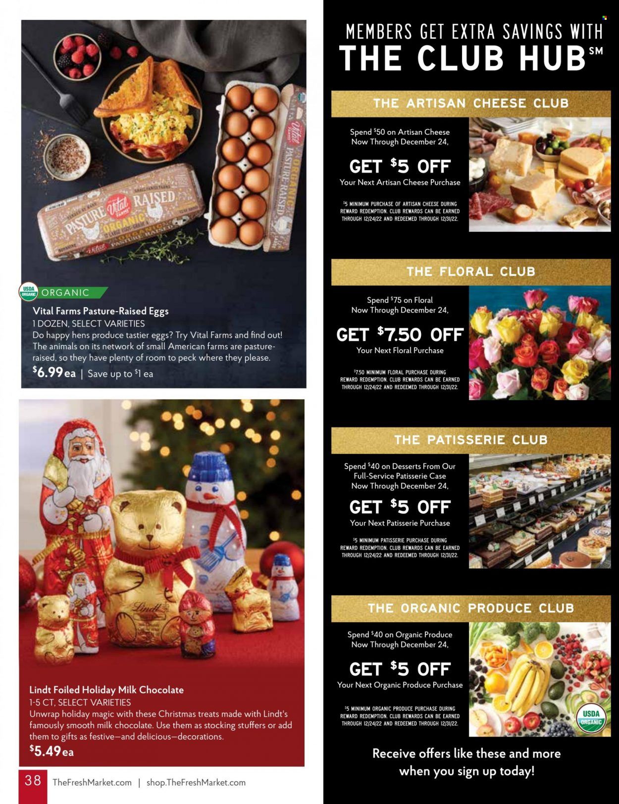 The Fresh Market Weekly Ad Flyer Specials November 30 to January 3, 2023