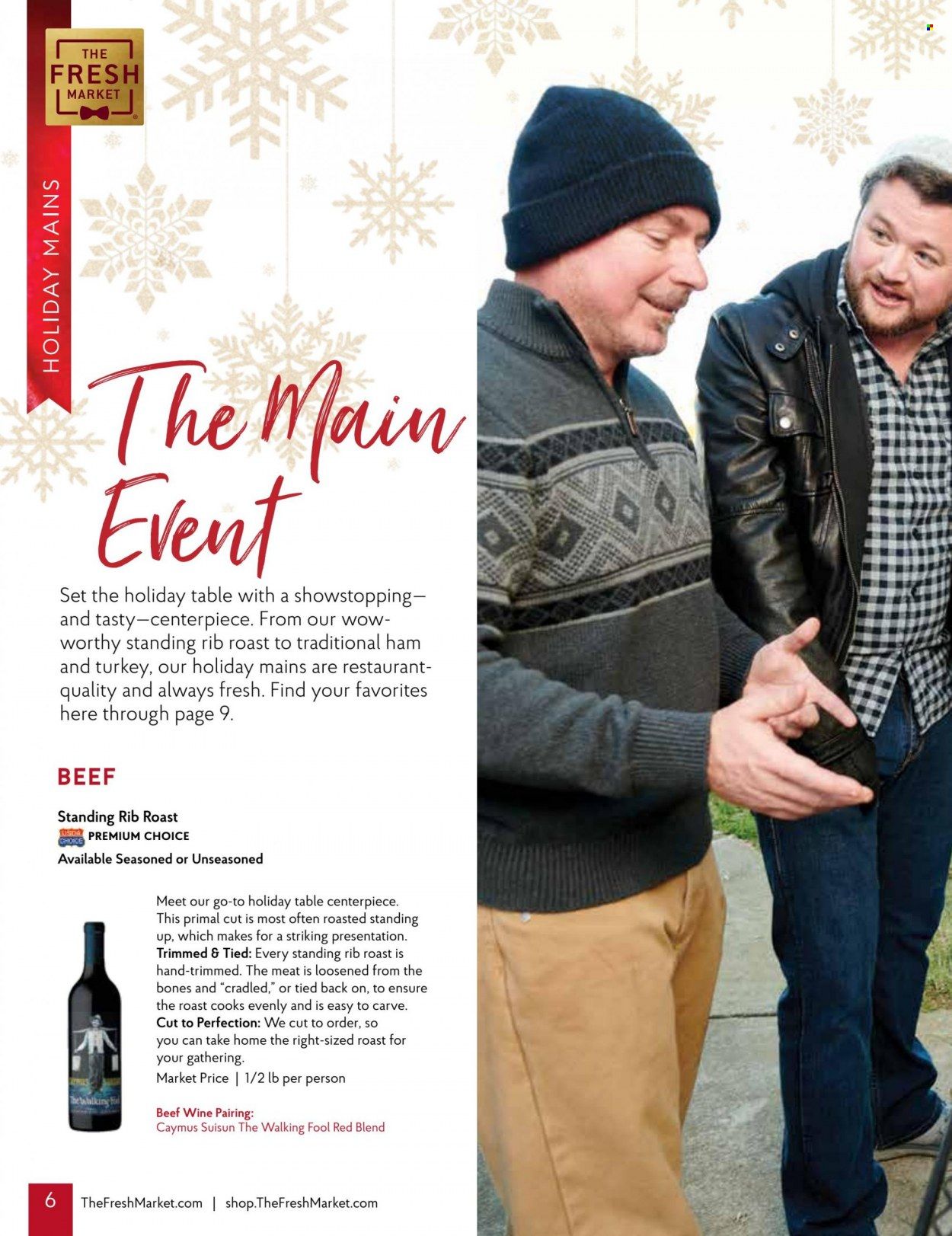 The Fresh Market Weekly Ad Flyer Specials November 30 to January 3, 2023