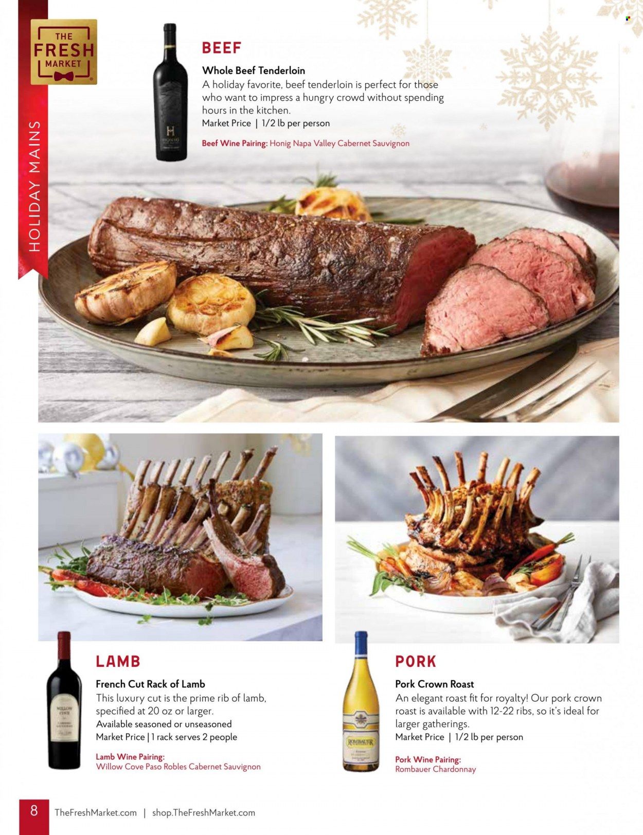 The Fresh Market Weekly Ad Flyer Specials November 30 to January 3, 2023