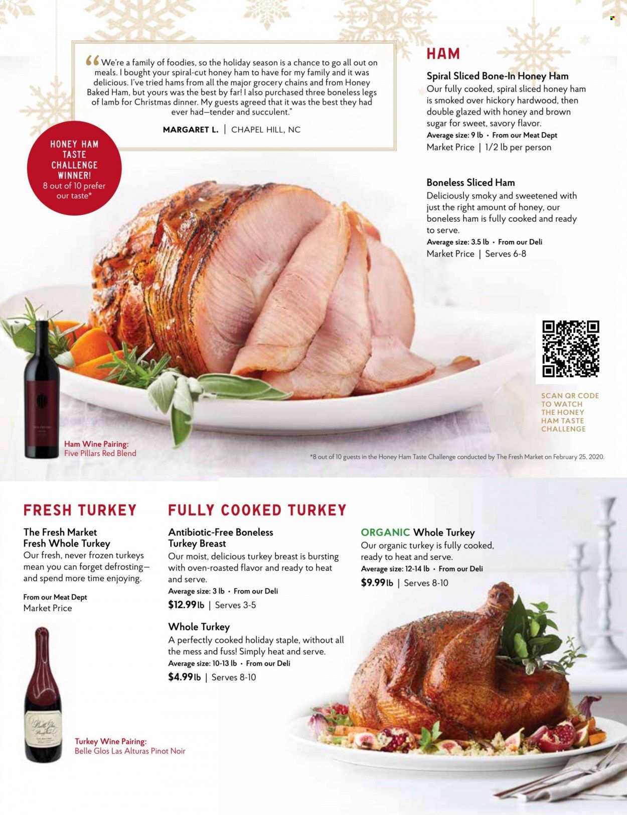The Fresh Market Weekly Ad Flyer Specials November 30 to January 3, 2023
