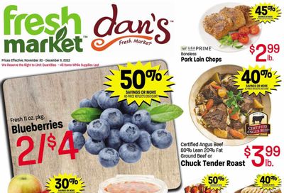 Fresh Market (UT) Weekly Ad Flyer Specials November 30 to December 6, 2022