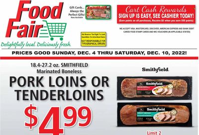 Food Fair Market (KY, OH, WV) Weekly Ad Flyer Specials December 4 to December 10, 2022