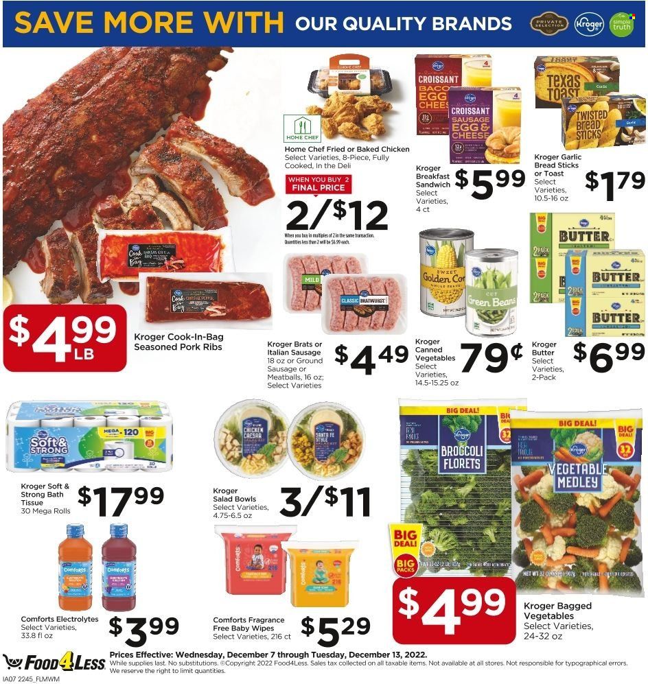 Food 4 Less (IN) Weekly Ad Flyer Specials December 7 to December 13, 2022