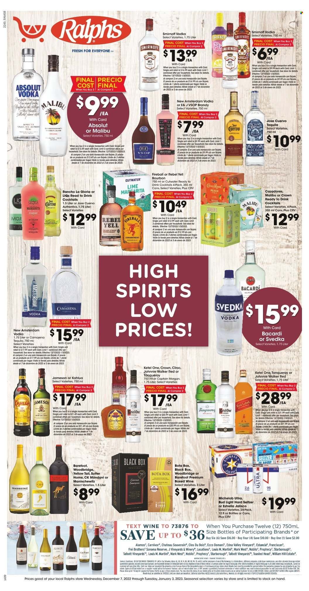 Ralphs (MD, NC, VA) Weekly Ad Flyer Specials December 7 to January 3, 2023