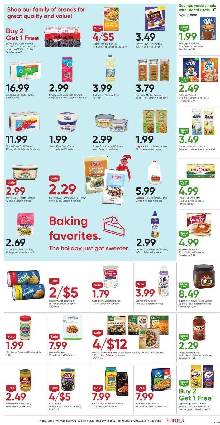 Stater Bros. (CA) Weekly Ad Flyer Specials December 7 to December 13, 2022