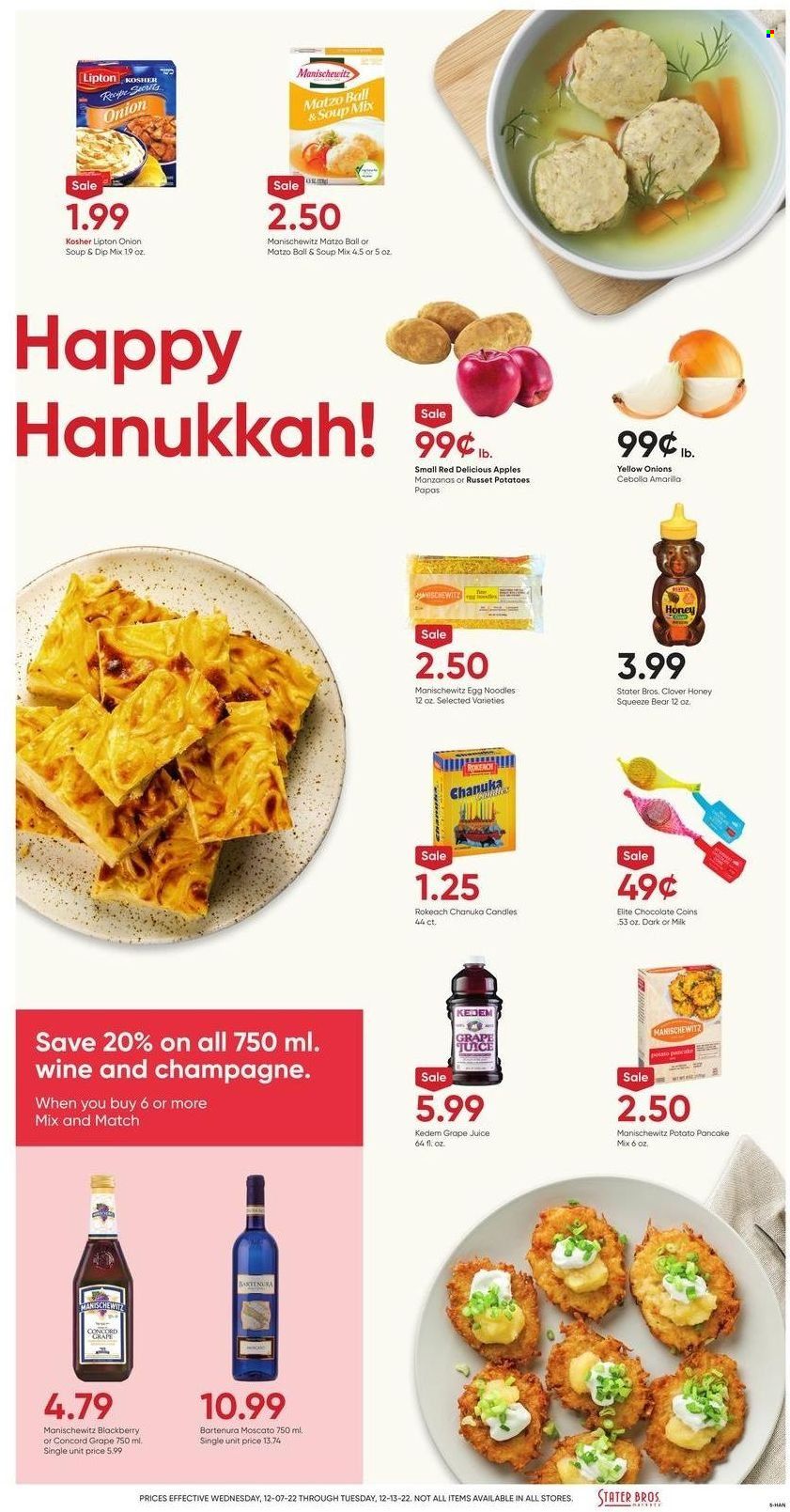 Stater Bros. (CA) Weekly Ad Flyer Specials December 7 to December 13, 2022