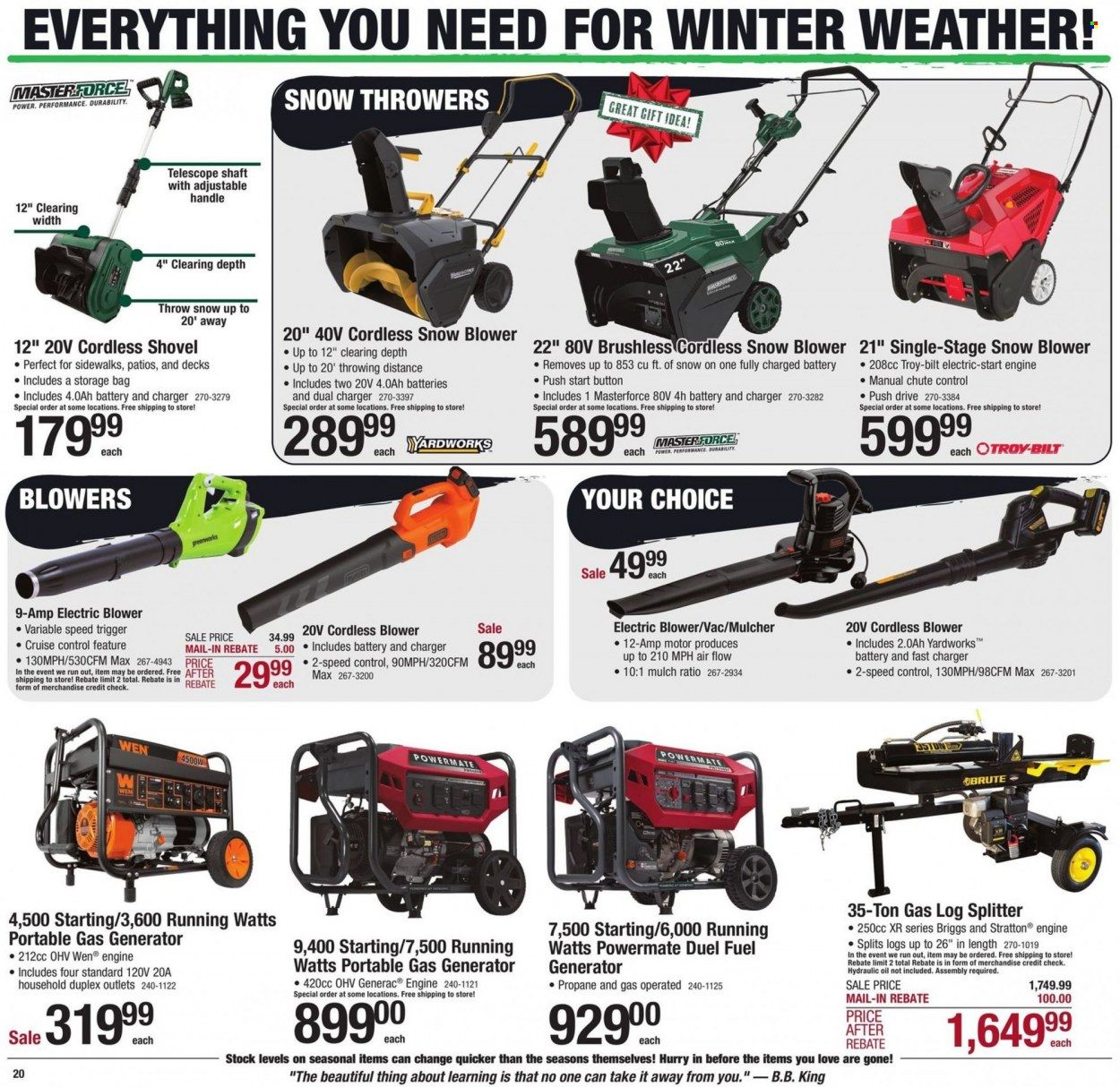 Menards Weekly Ad Flyer Specials December 6 to December 18, 2022