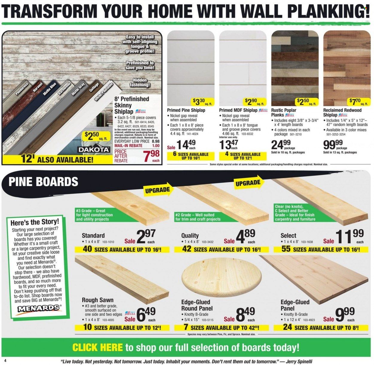 Menards Weekly Ad Flyer Specials December 6 to December 18, 2022