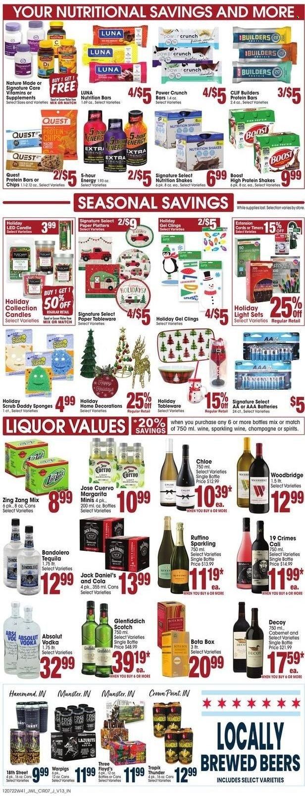 Jewel Osco (IN) Weekly Ad Flyer Specials December 7 to December 13, 2022