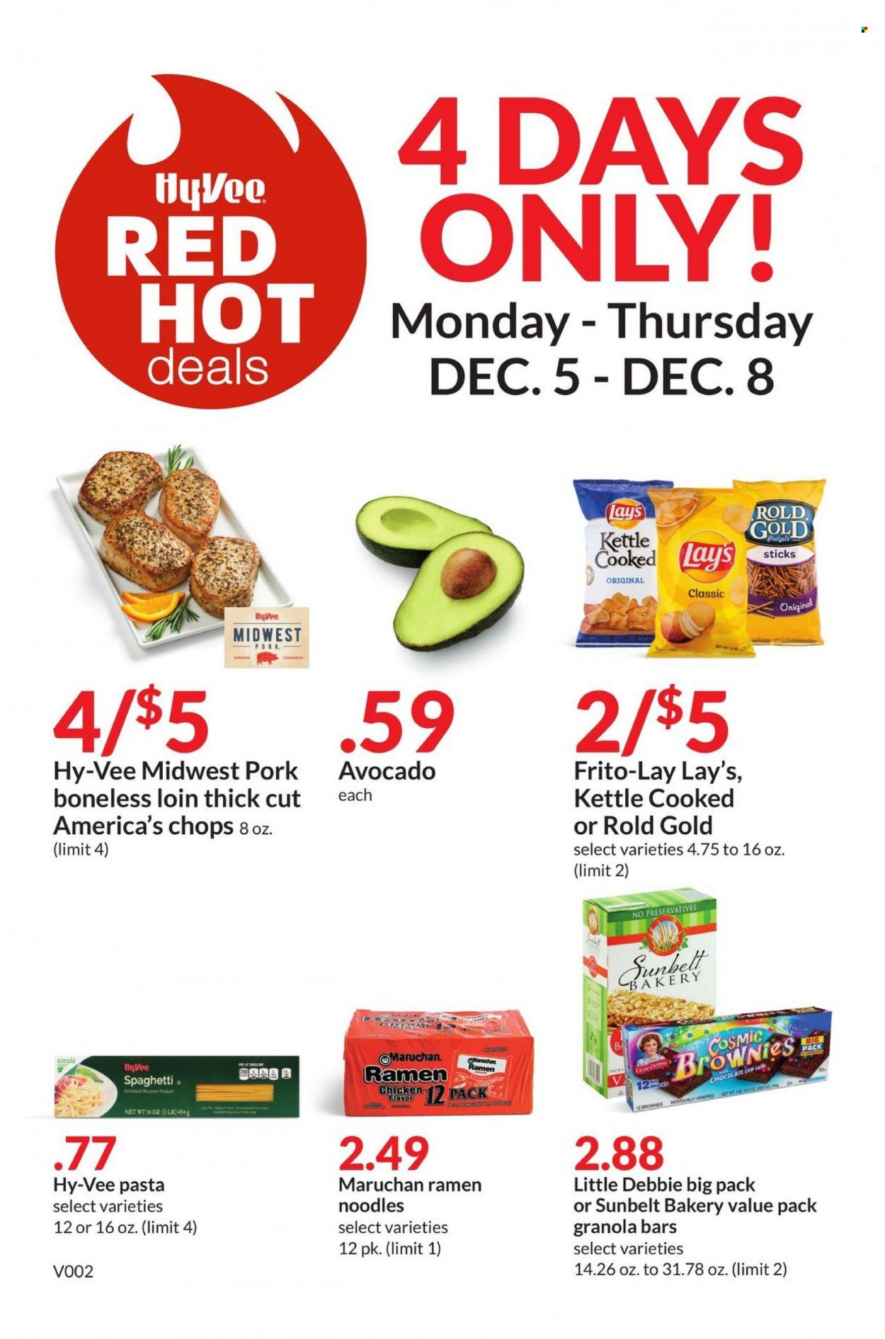 Hy-Vee (IA, IL, MN, MO, SD) Weekly Ad Flyer Specials December 5 to December 8, 2022