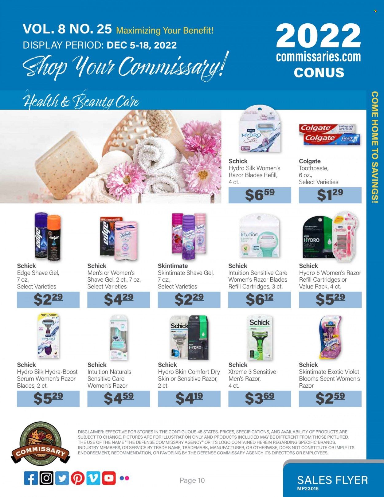 Commissary Weekly Ad Flyer Specials December 5 to December 18, 2022