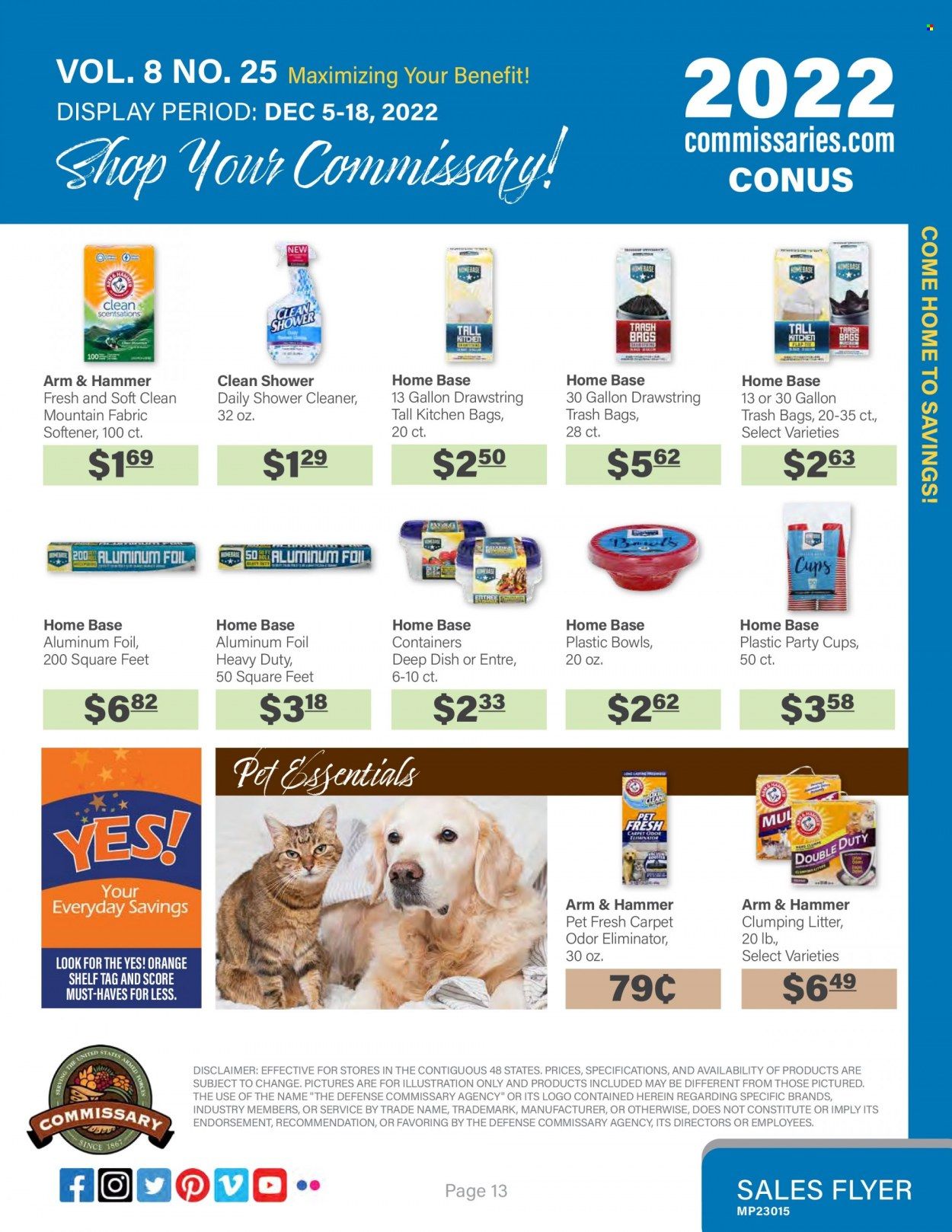 Commissary Weekly Ad Flyer Specials December 5 to December 18, 2022