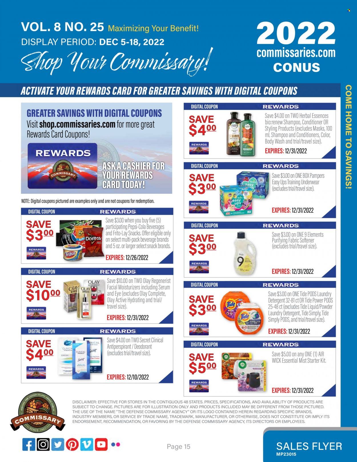 Commissary Weekly Ad Flyer Specials December 5 to December 18, 2022