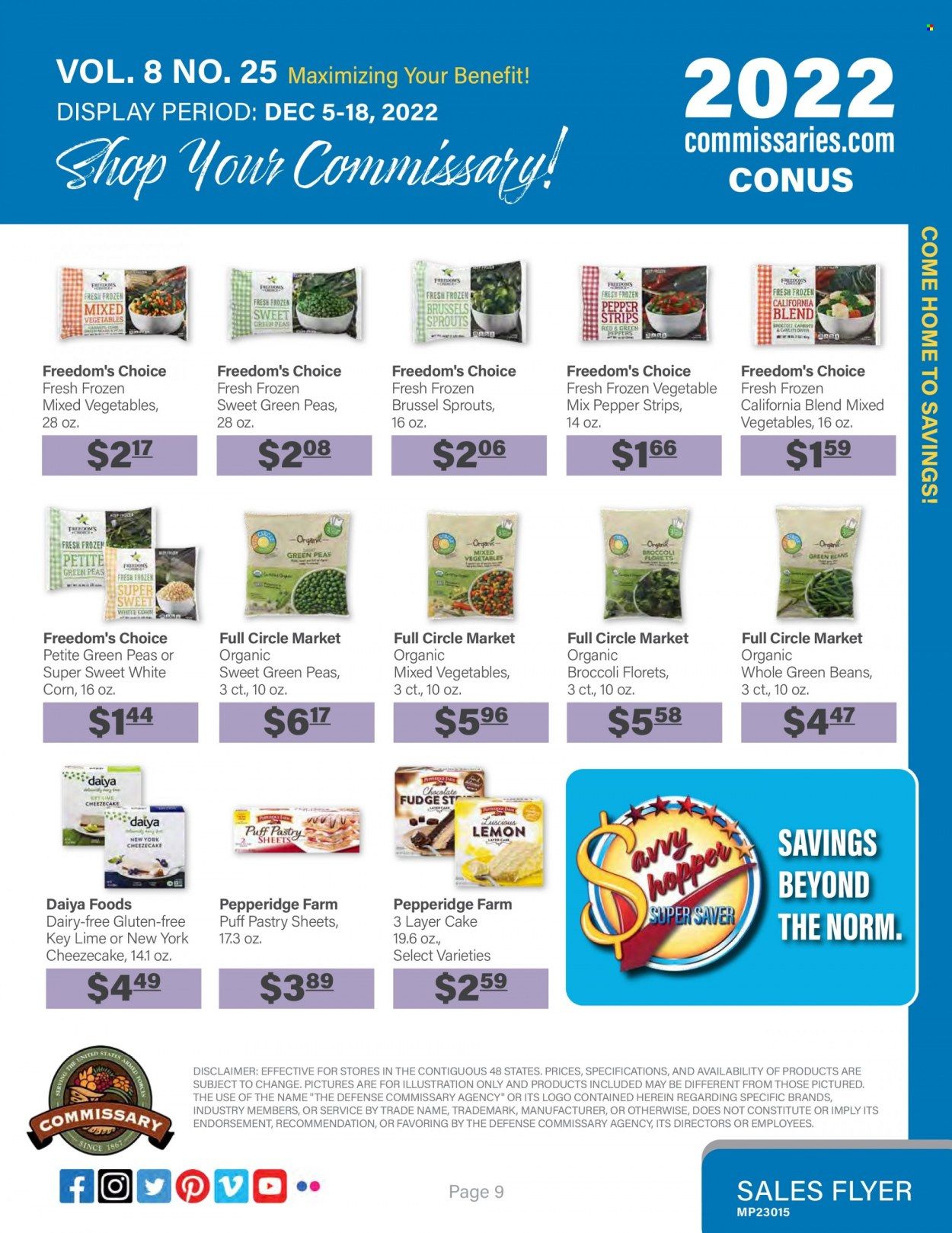 Commissary Weekly Ad Flyer Specials December 5 to December 18, 2022