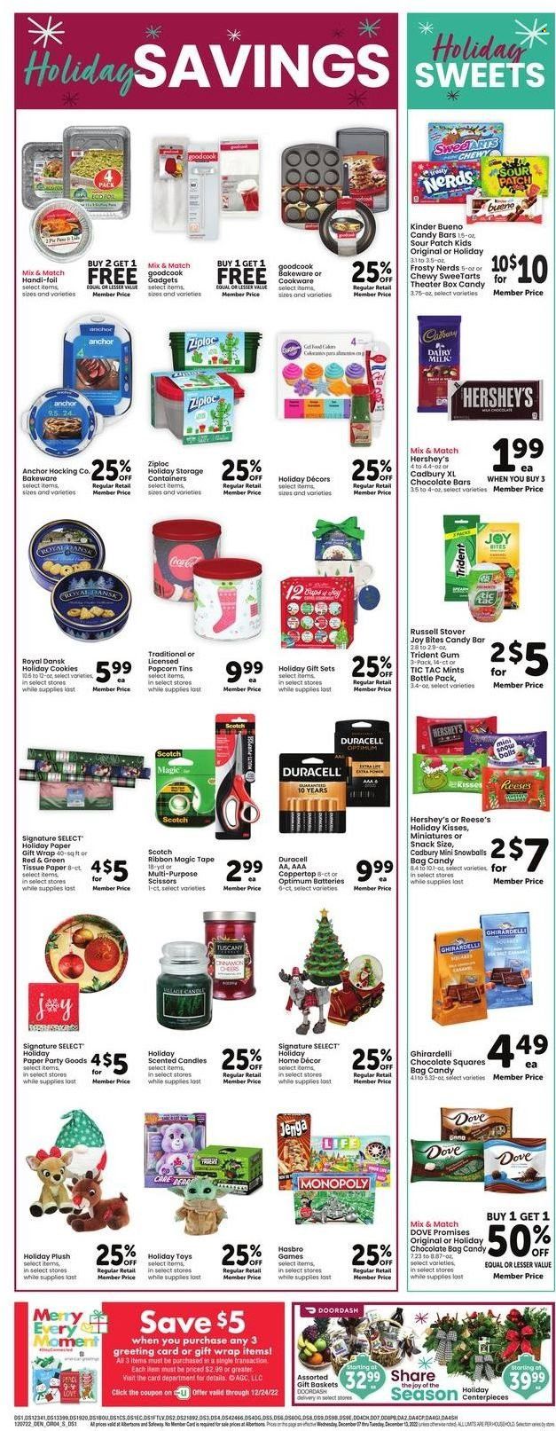 Safeway (CO) Weekly Ad Flyer Specials December 7 to December 13, 2022