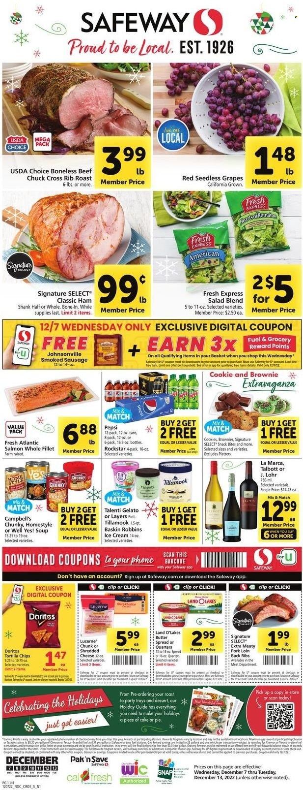 Safeway (CA, OR, WA) Weekly Ad Flyer Specials December 7 to December 13, 2022