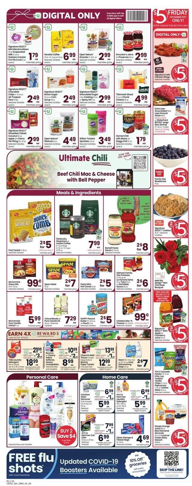 Safeway Weekly Ad Flyer Specials December 7 to December 13, 2022