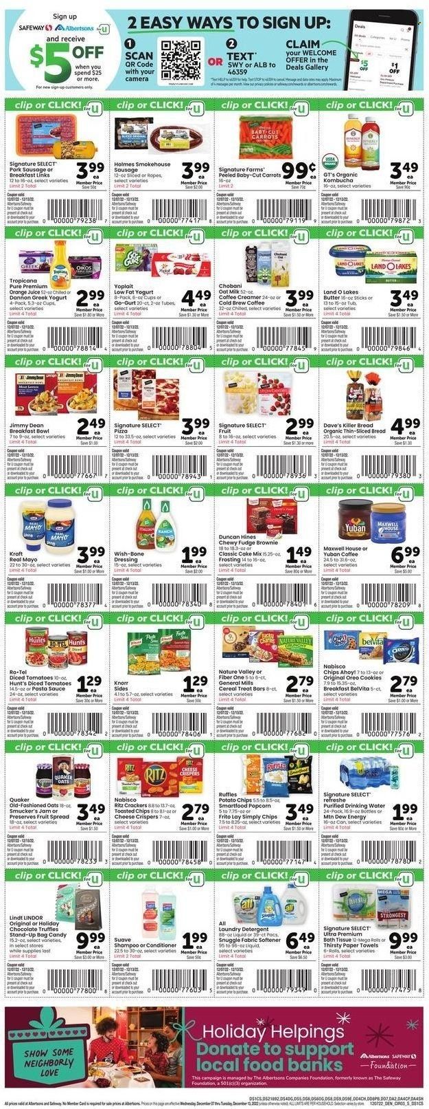 Safeway (SD) Weekly Ad Flyer Specials December 7 to December 13, 2022