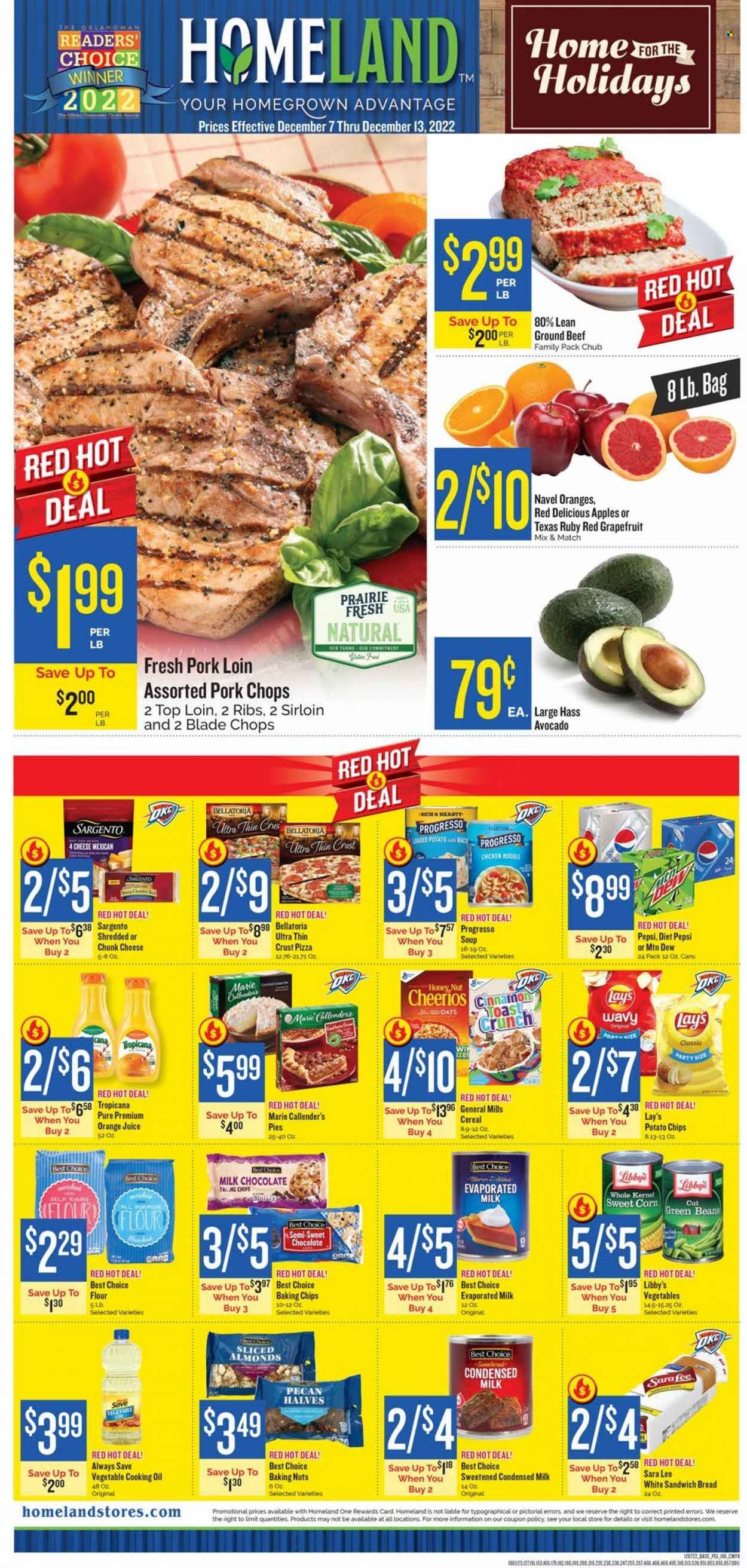 Homeland (OK, TX) Weekly Ad Flyer Specials December 7 to December 13, 2022