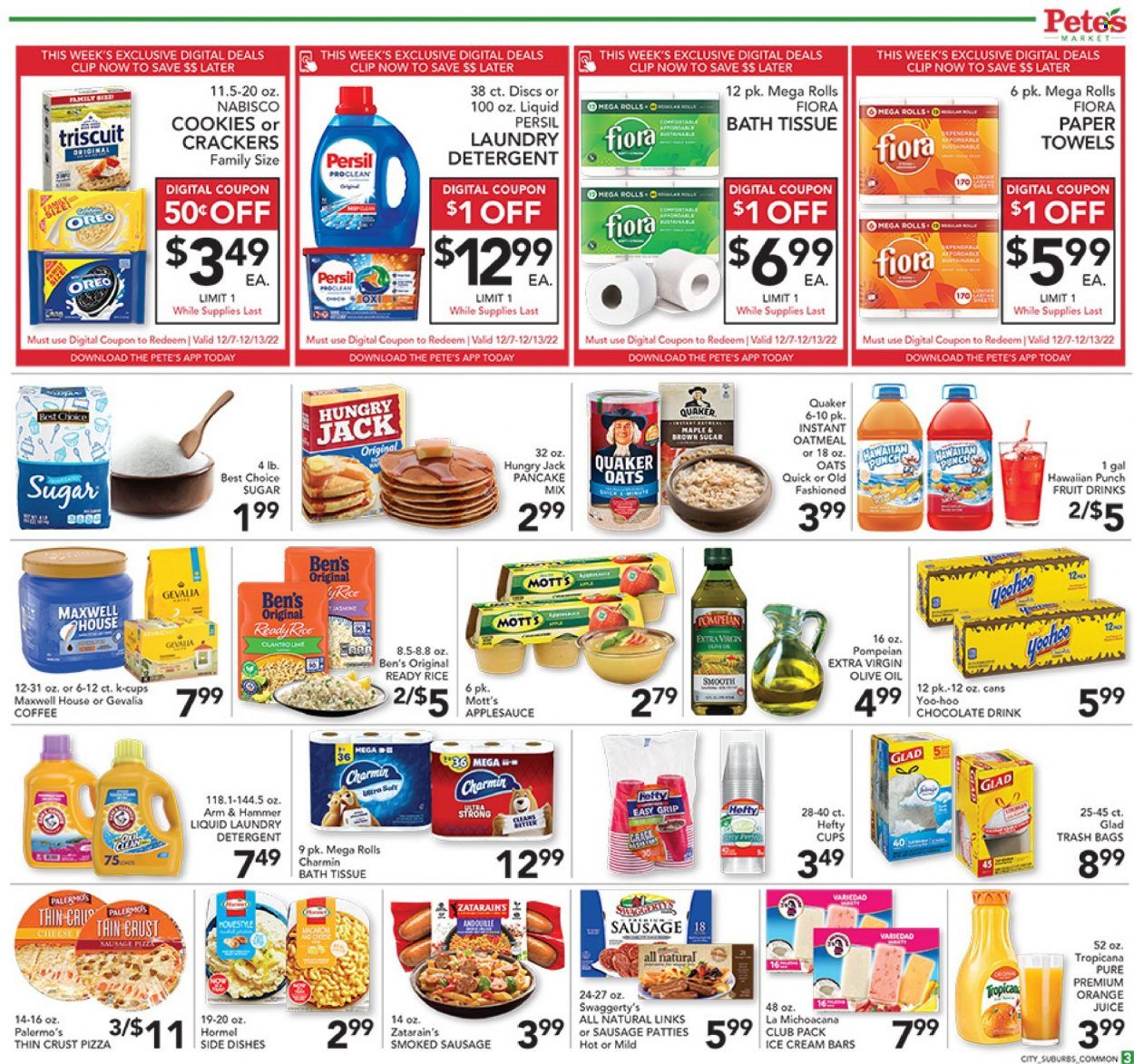 Pete's Fresh Market (IL) Weekly Ad Flyer Specials December 7 to December 13, 2022