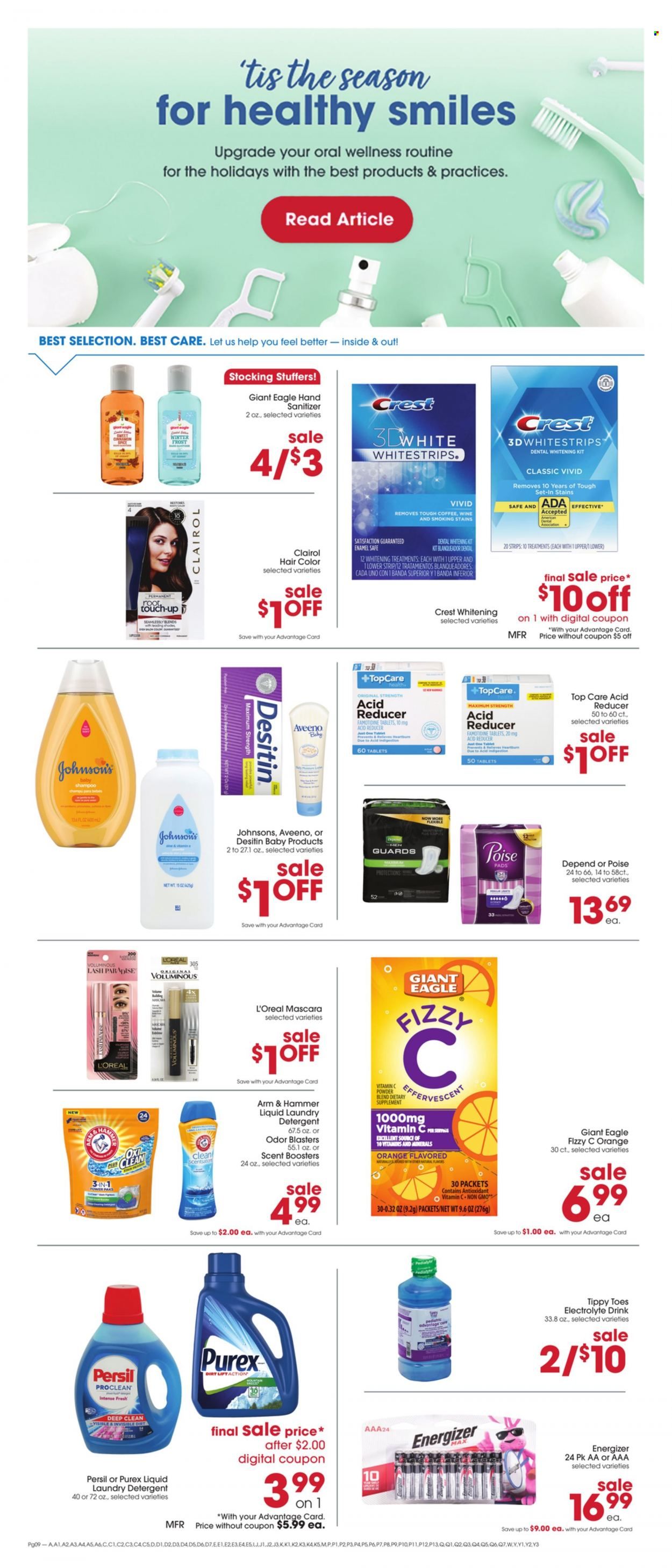 Giant Eagle (OH, PA) Weekly Ad Flyer Specials December 8 to December 14, 2022