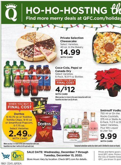 QFC (WA) Weekly Ad Flyer Specials December 7 to December 13, 2022